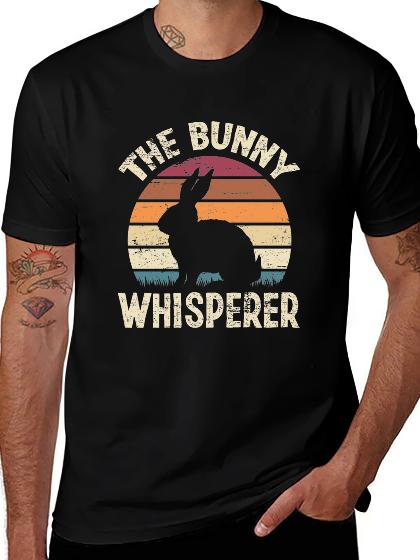 Camiseta El Susurrador de Conejos Diseño Vintage