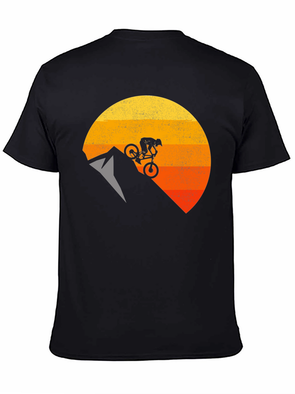 Camiseta Hombre Ciclismo Montaña Diseño Sunset