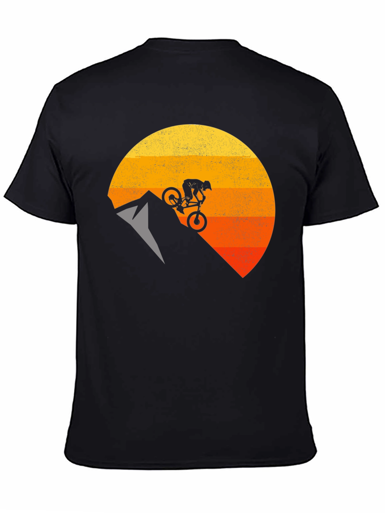 Camiseta Hombre Ciclismo Montaña Diseño Sunset