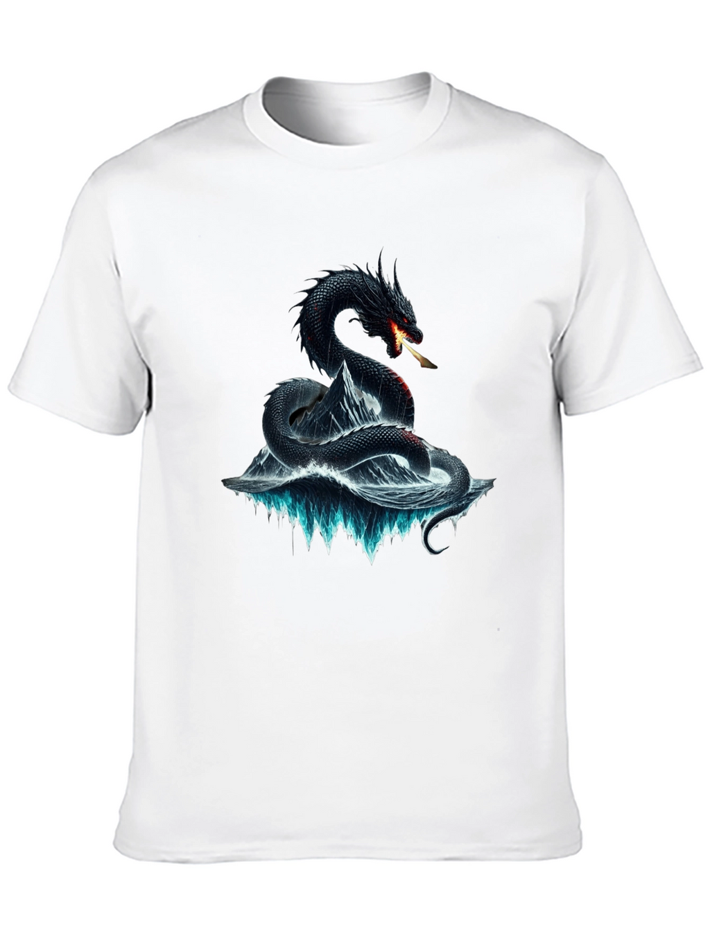 Camiseta Dragón de Hielo para Hombre