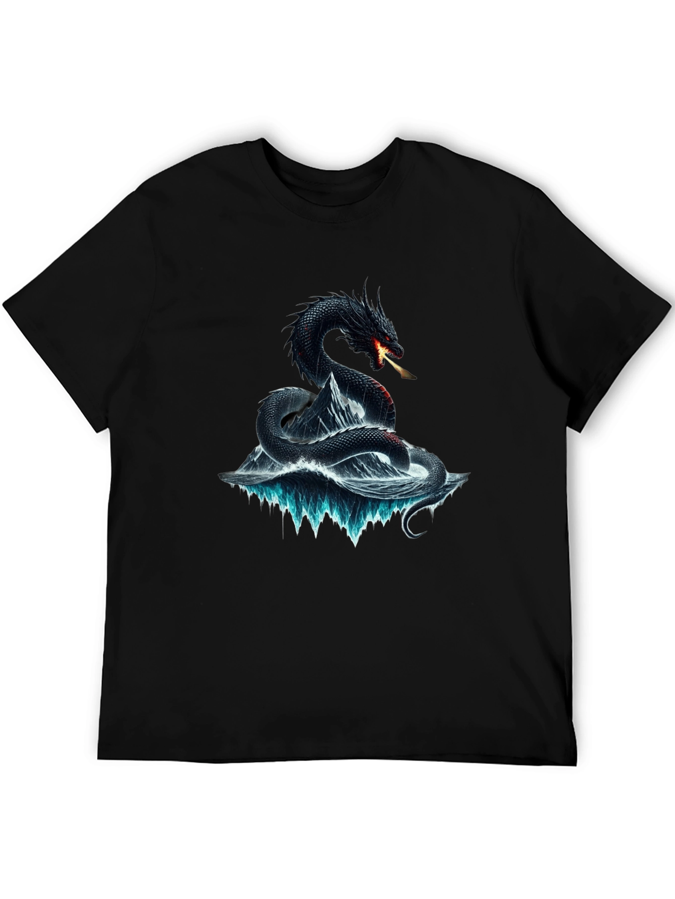 Camiseta Dragón de Hielo para Hombre