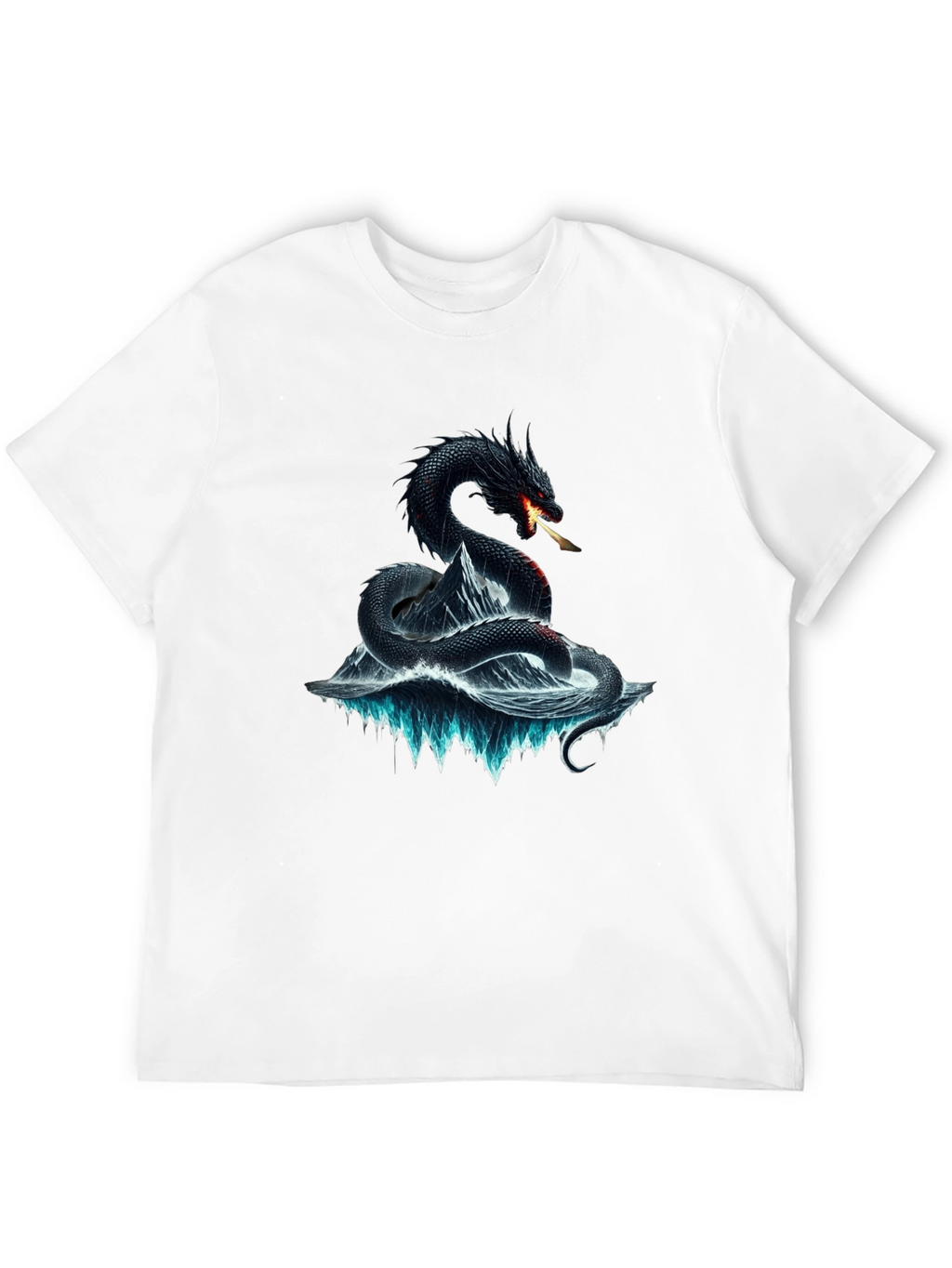 Camiseta Dragón de Hielo para Hombre