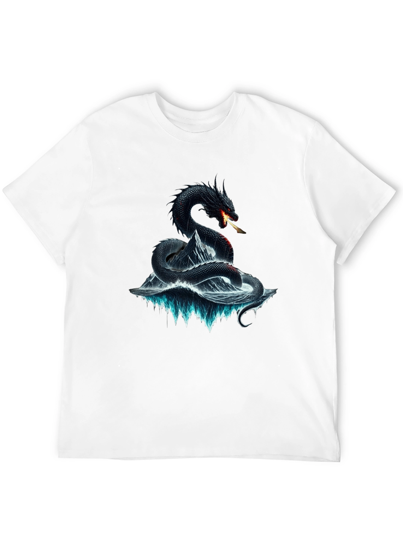 Camiseta Dragón de Hielo para Hombre