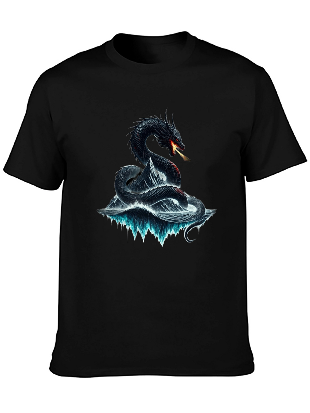 Camiseta Dragón de Hielo para Hombre