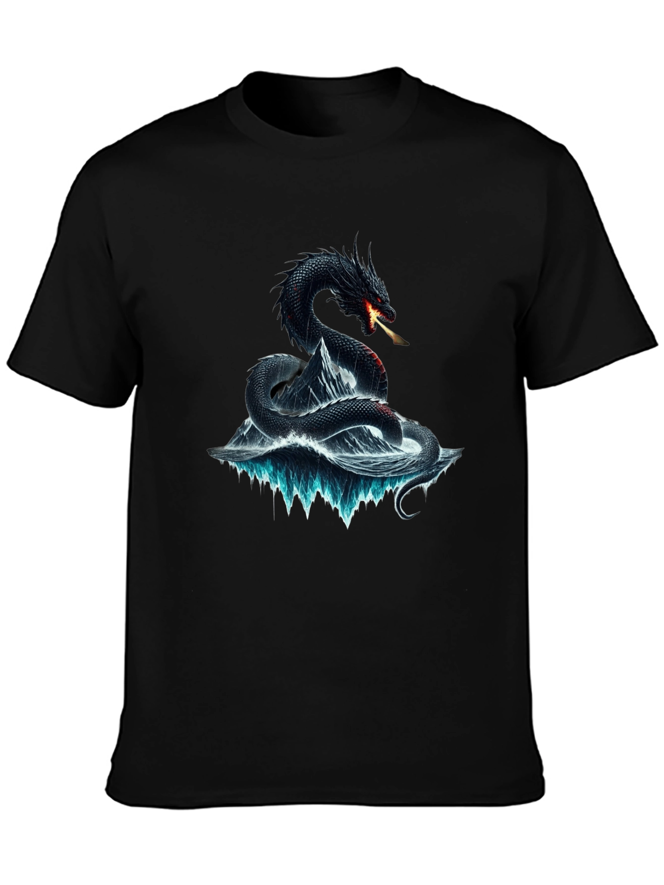 Camiseta Dragón de Hielo para Hombre