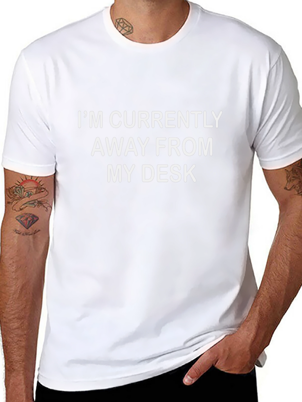 Camiseta Divertida Away From My Desk
