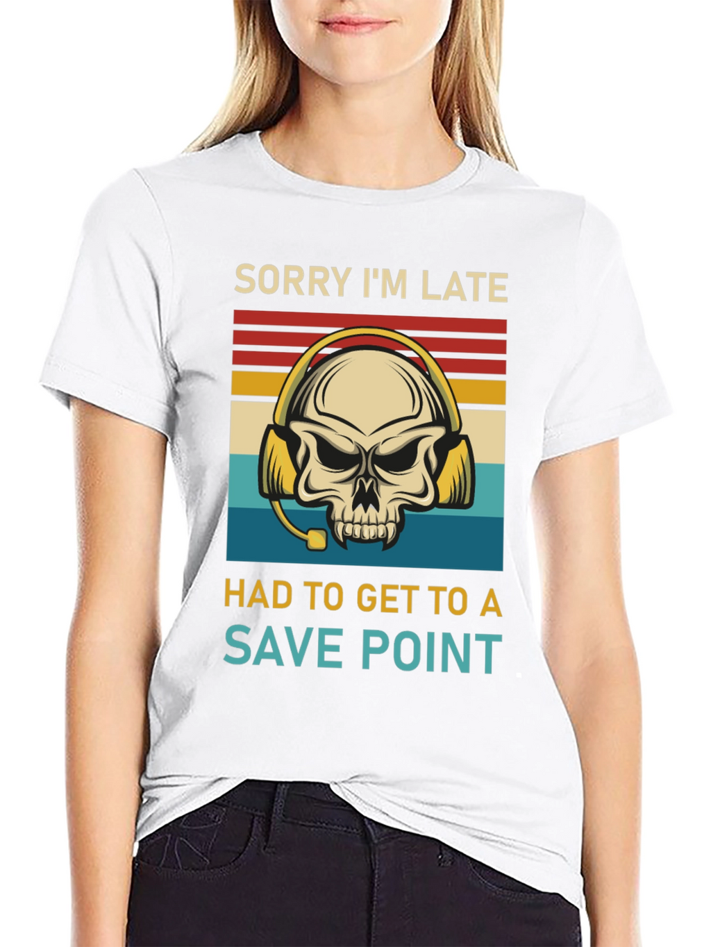 Camiseta Gamer Save Point para Hombre
