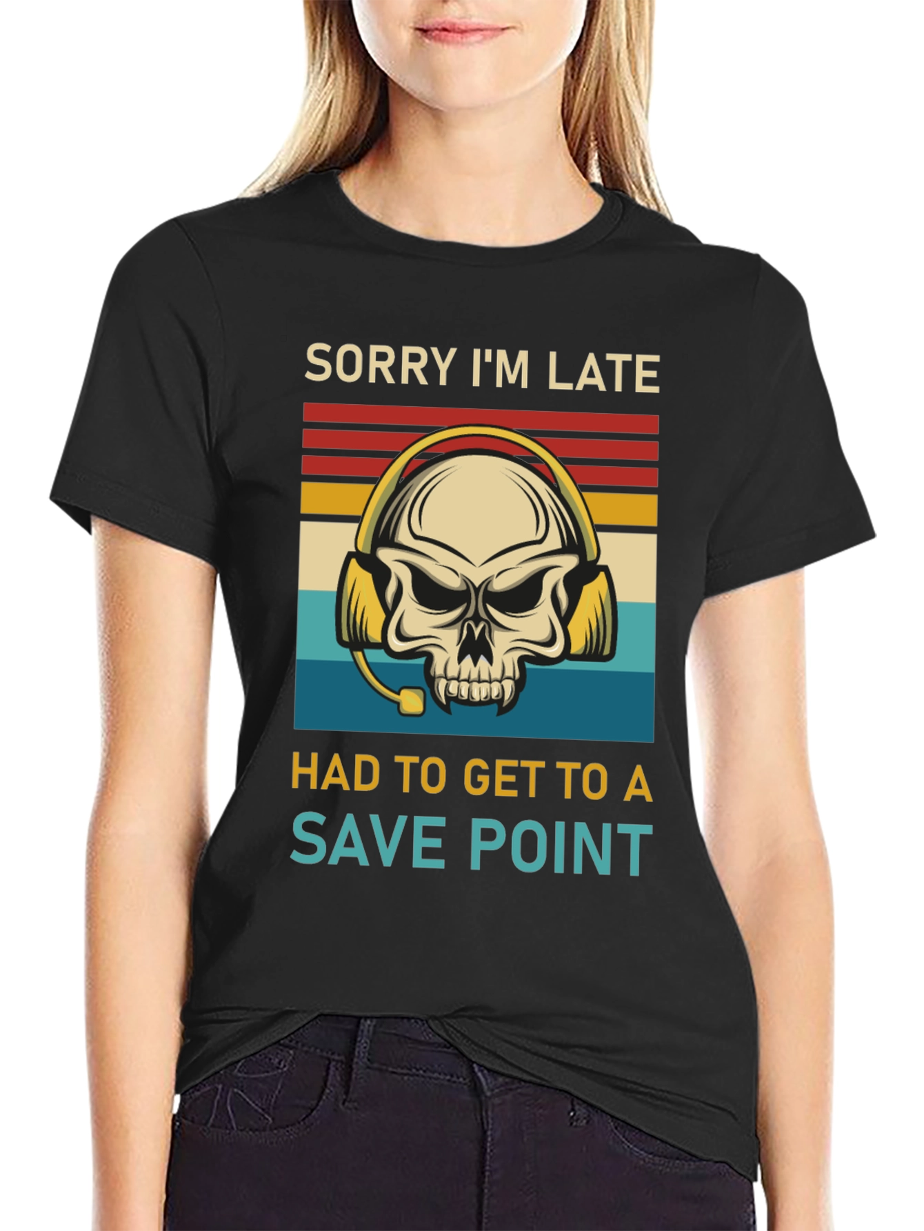 Camiseta Gamer Save Point para Hombre