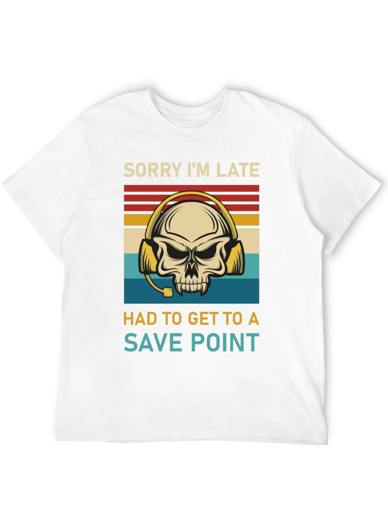 Camiseta Gamer Save Point para Hombre