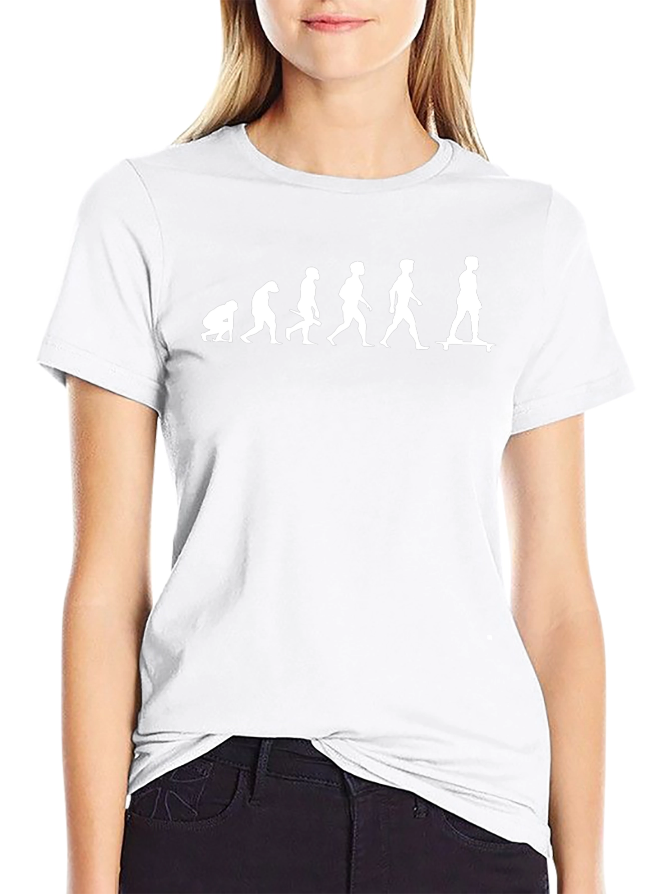 Camiseta Hombre Evolución Skateboard