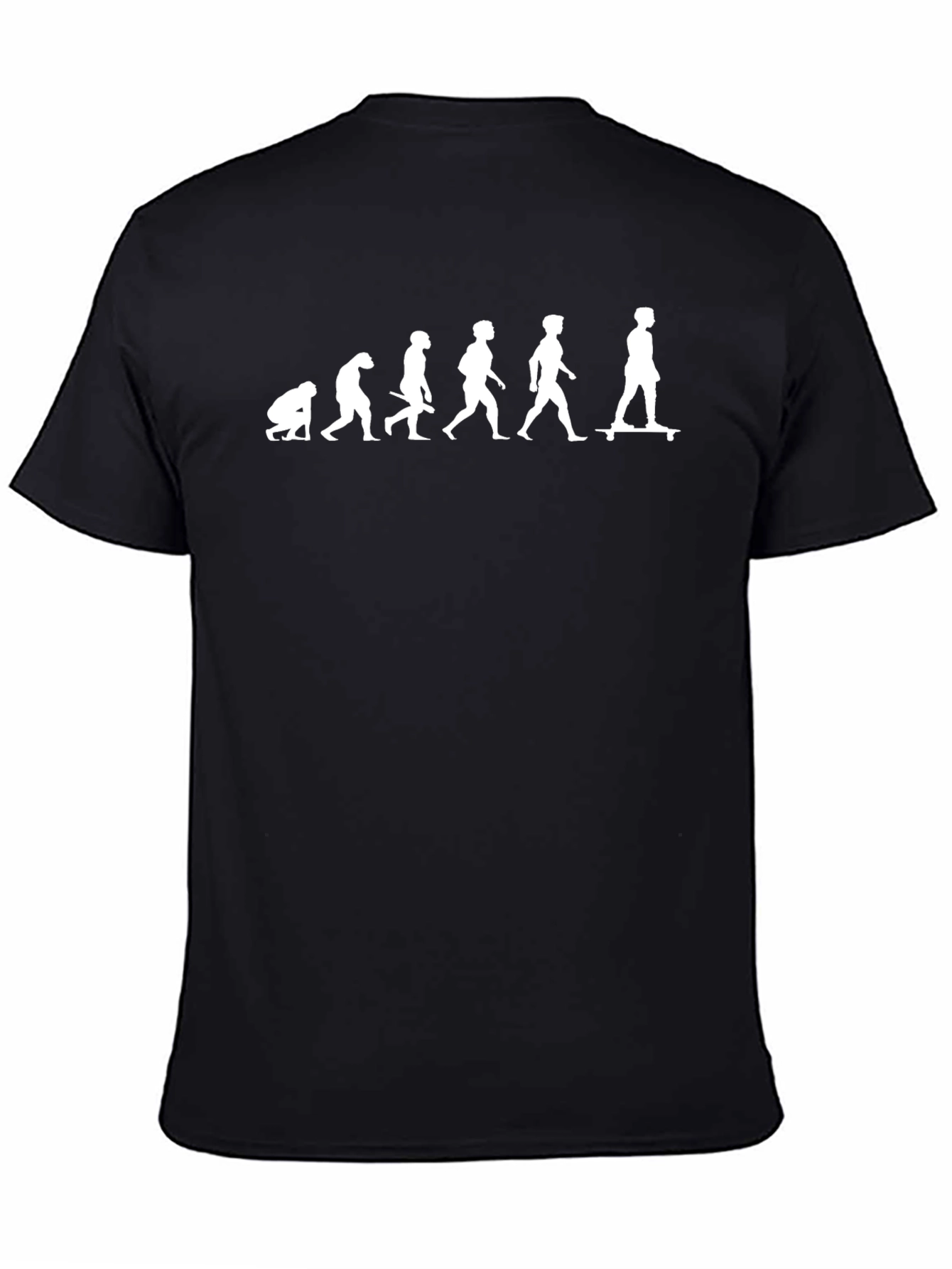 Camiseta Hombre Evolución Skateboard