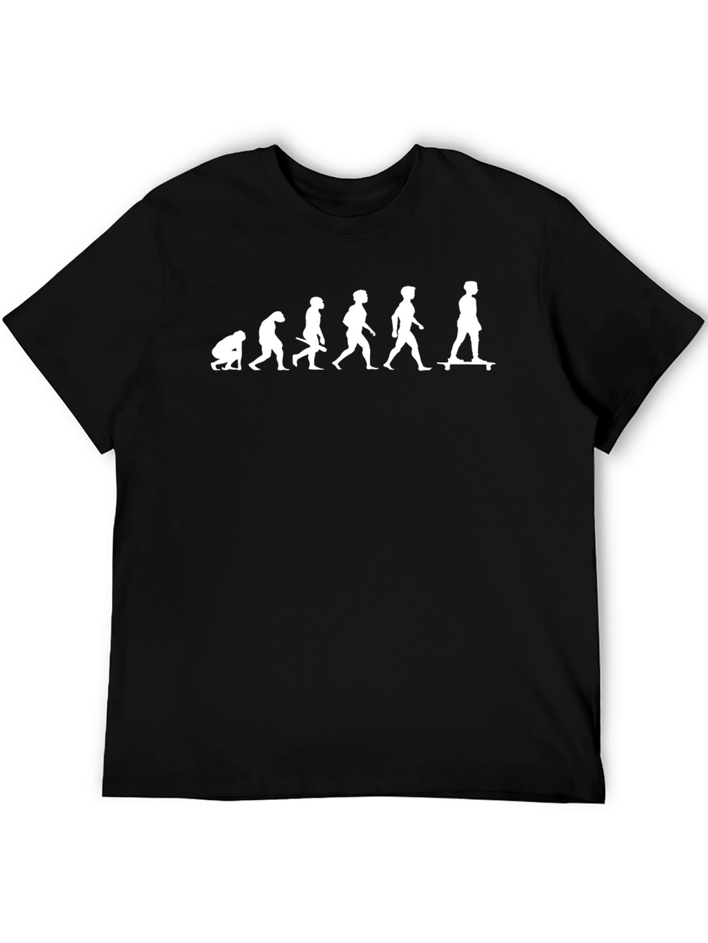 Camiseta Hombre Evolución Skateboard