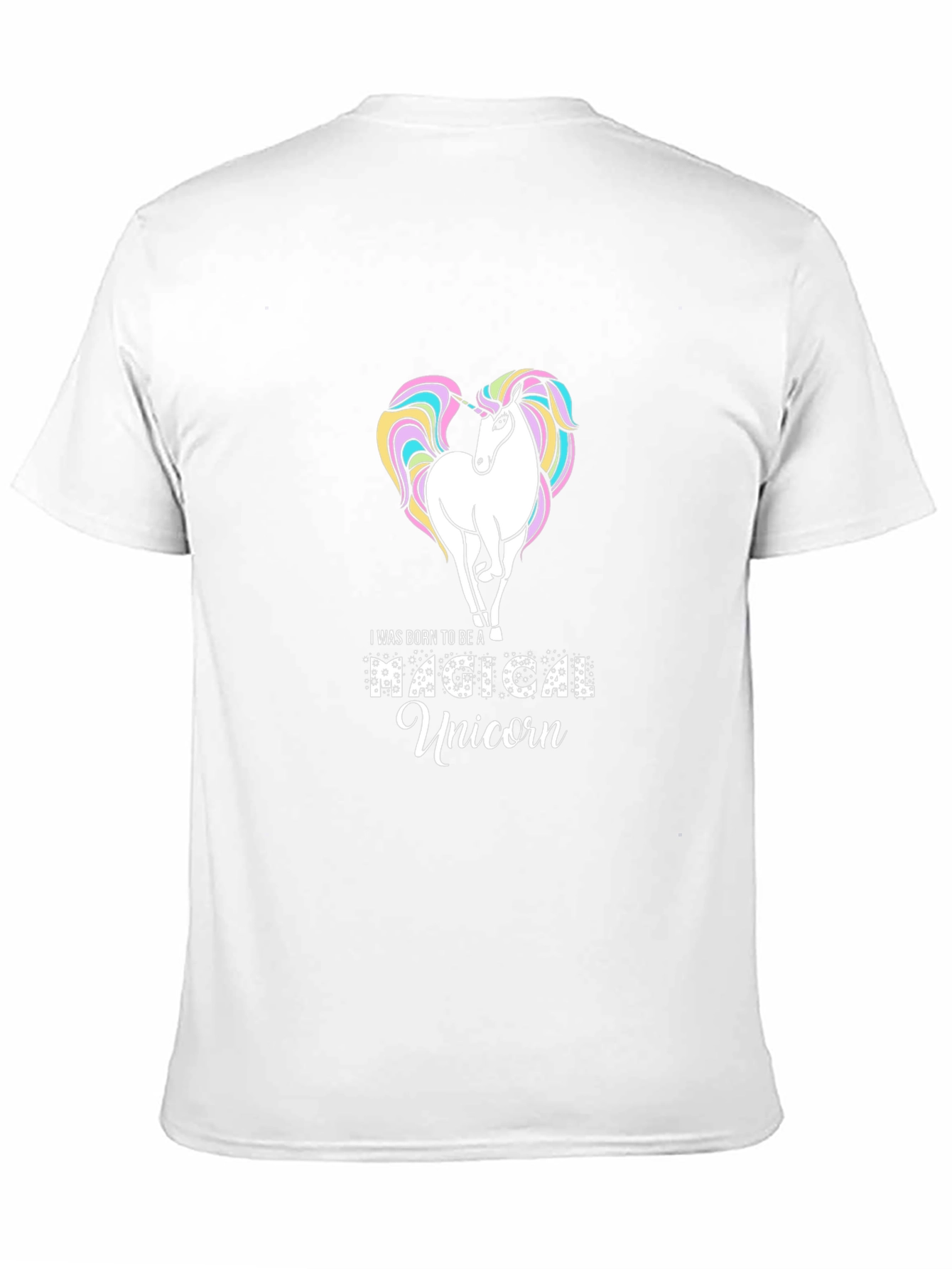 Camiseta Hombre Unicornio Mágico - Diseño Único