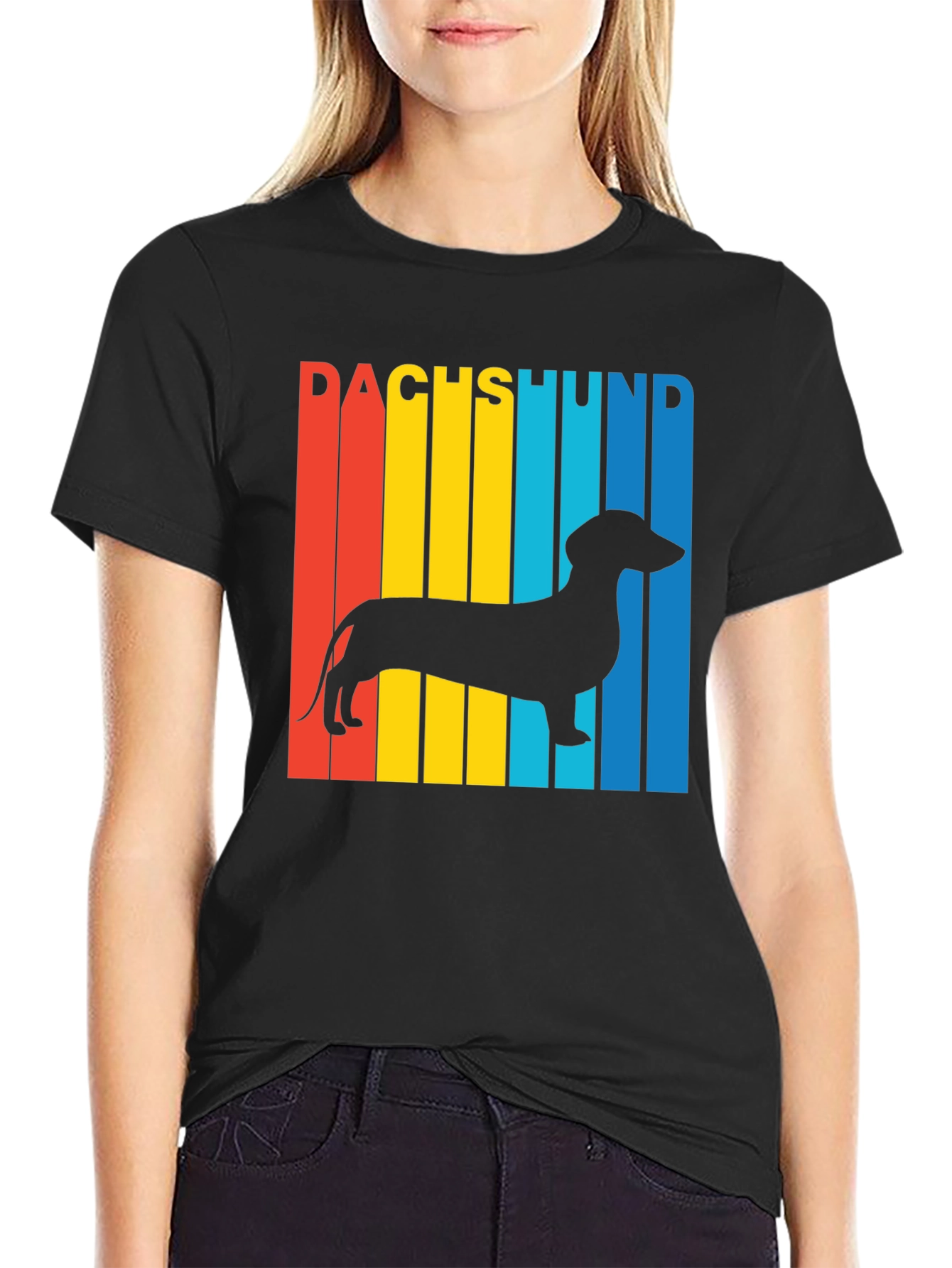 Camiseta Dachshund Retro para Amantes de los Perros