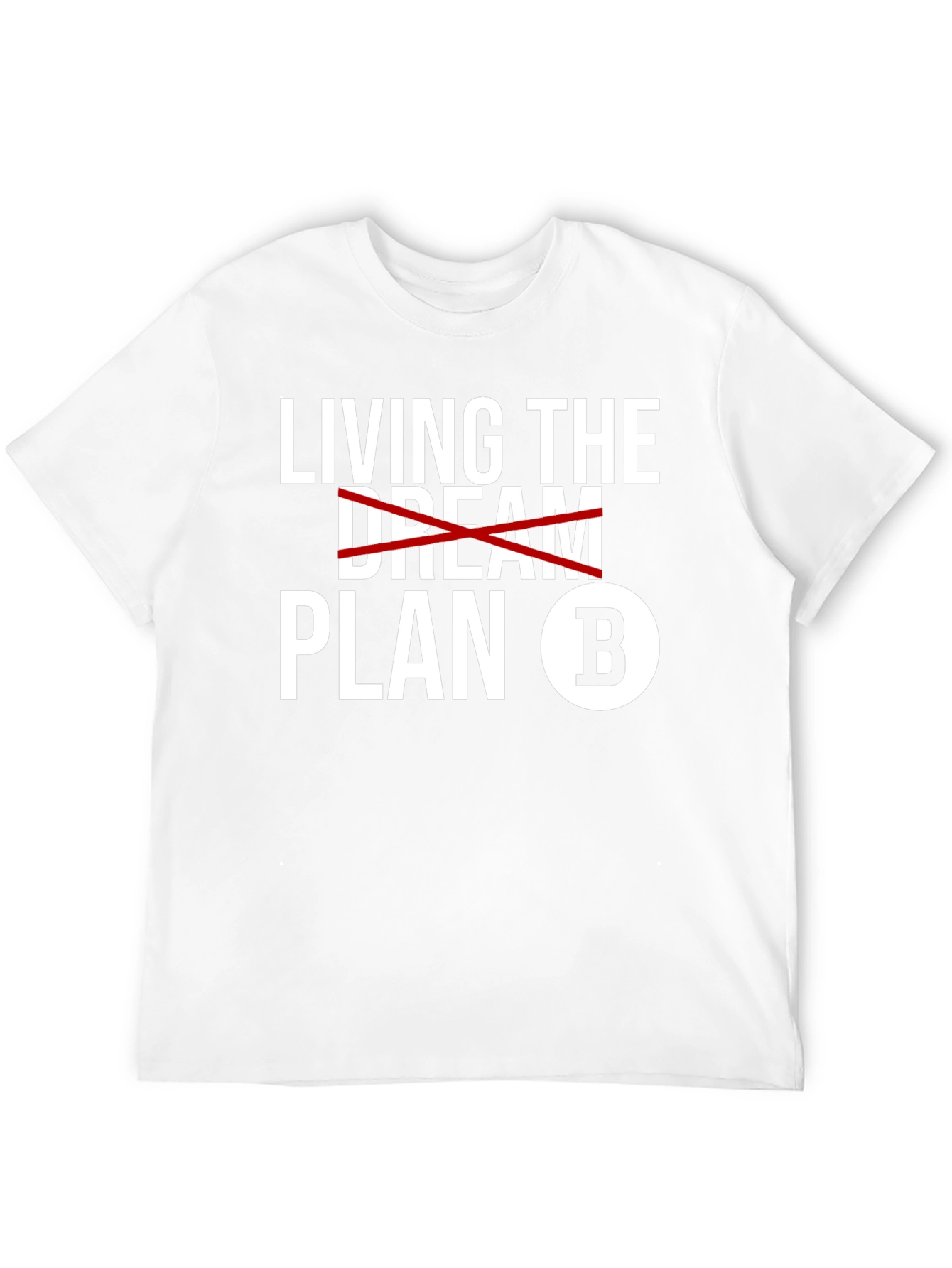 Camiseta Hombre Negra - Viviendo el Plan B
