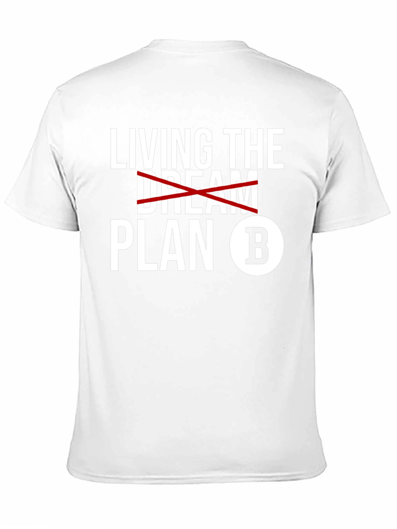 Camiseta Hombre Negra - Viviendo el Plan B
