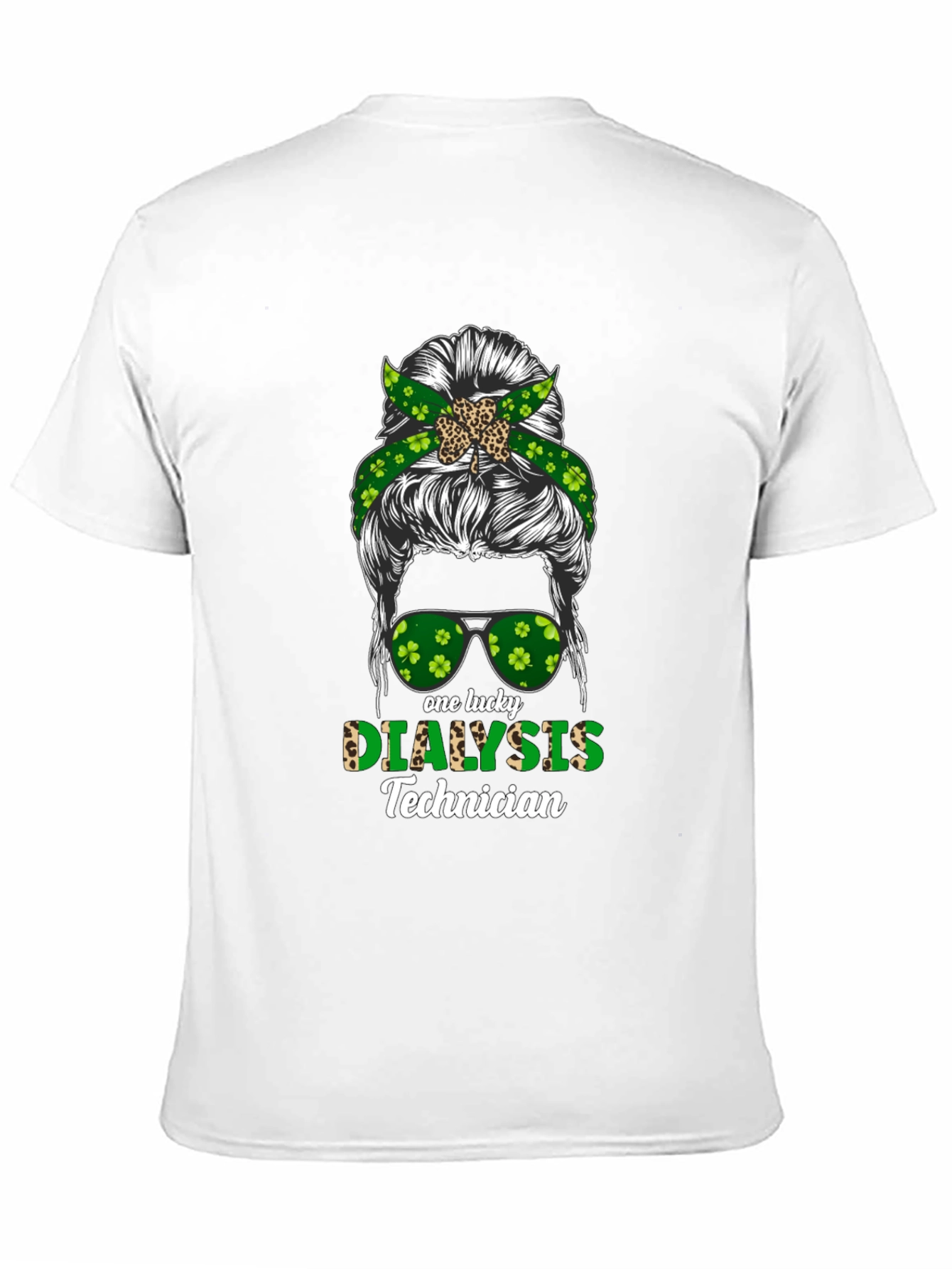 Camiseta de Día de San Patricio para técnico de diálisis