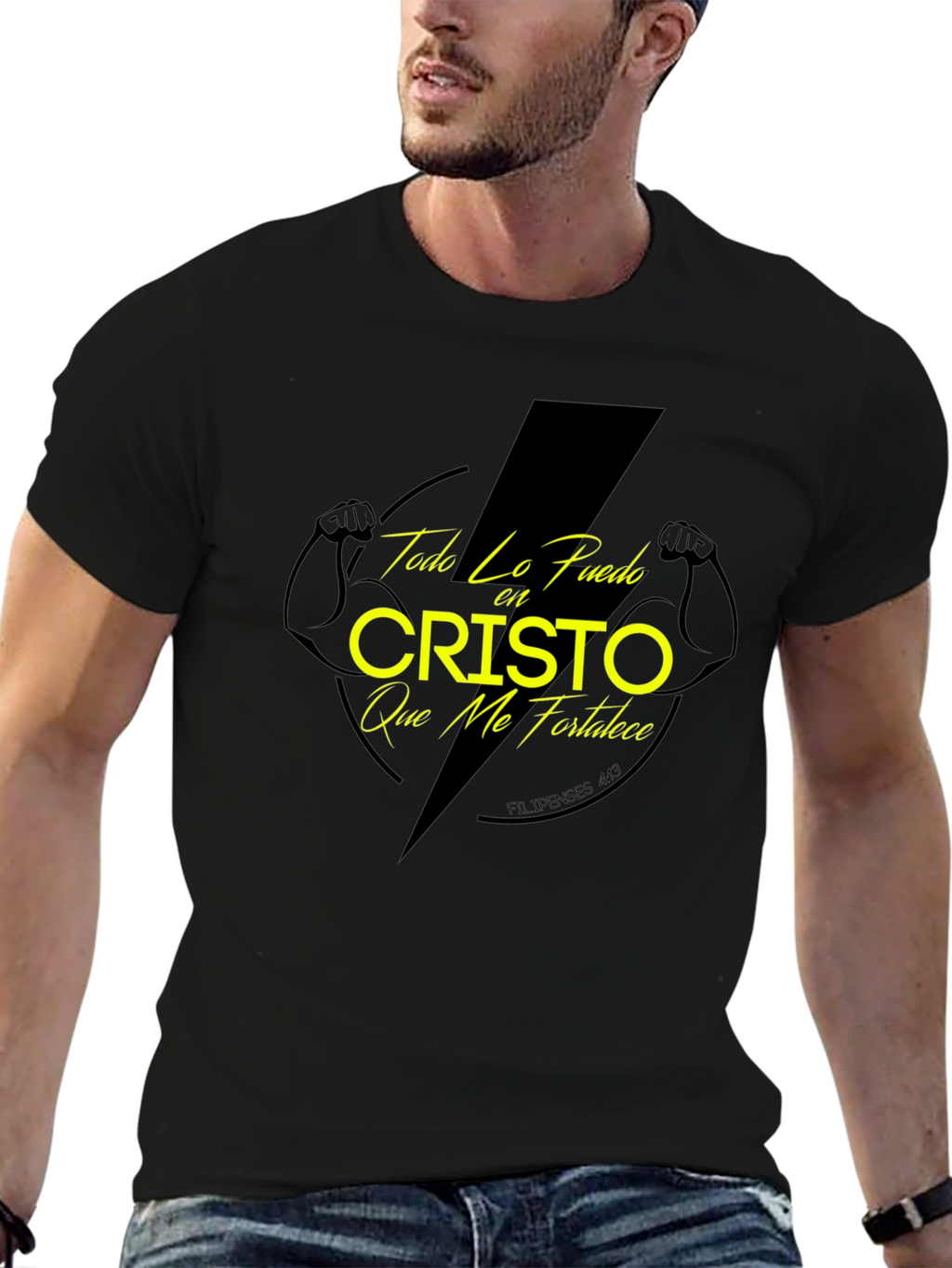 Camiseta Cristiana: Todo Lo Puedo En Cristo