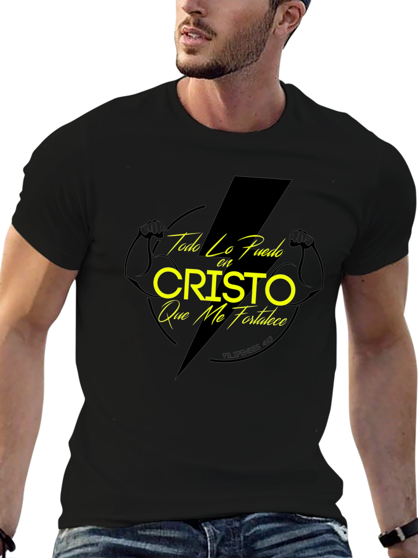 Camiseta Cristiana: Todo Lo Puedo En Cristo