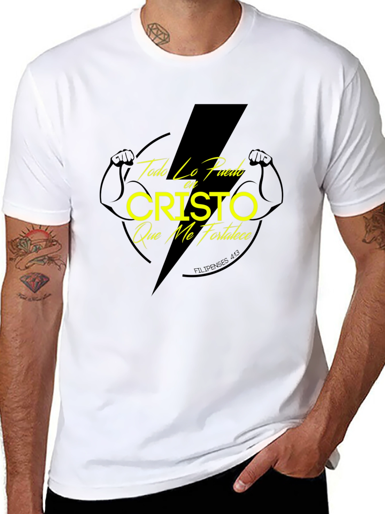 Camiseta Cristiana: Todo Lo Puedo En Cristo
