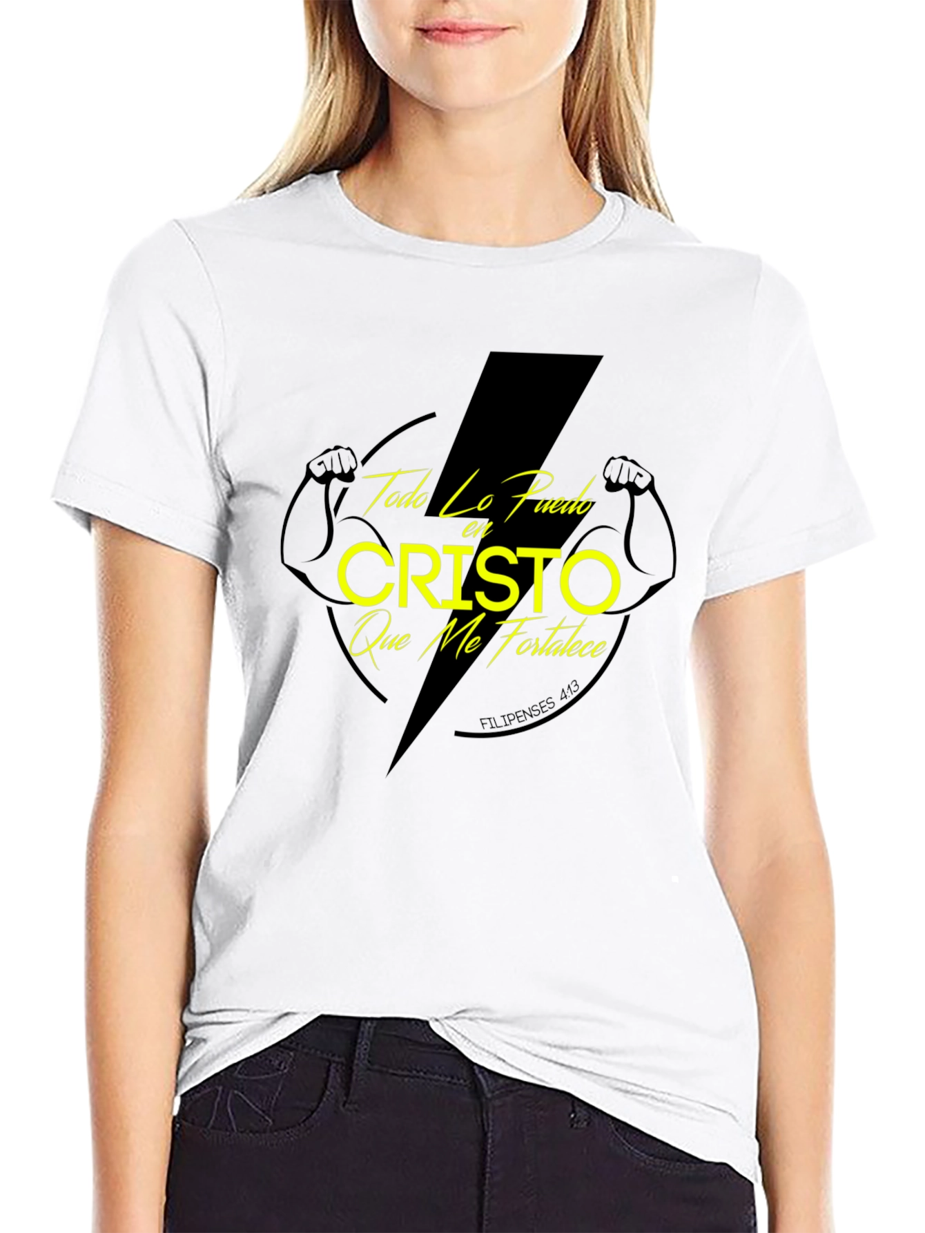 Camiseta Cristiana: Todo Lo Puedo En Cristo