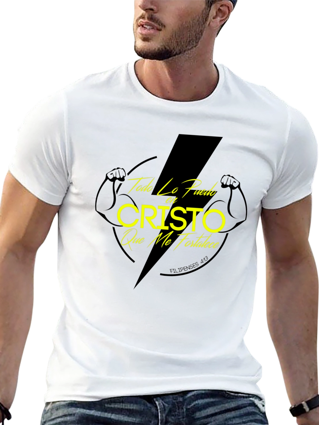 Camiseta Cristiana: Todo Lo Puedo En Cristo
