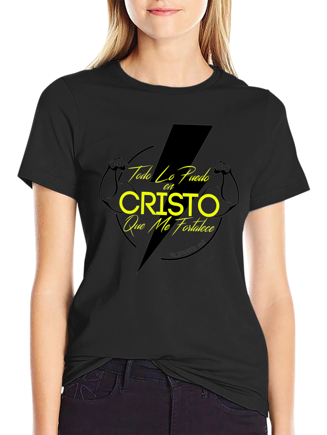 Camiseta Cristiana: Todo Lo Puedo En Cristo