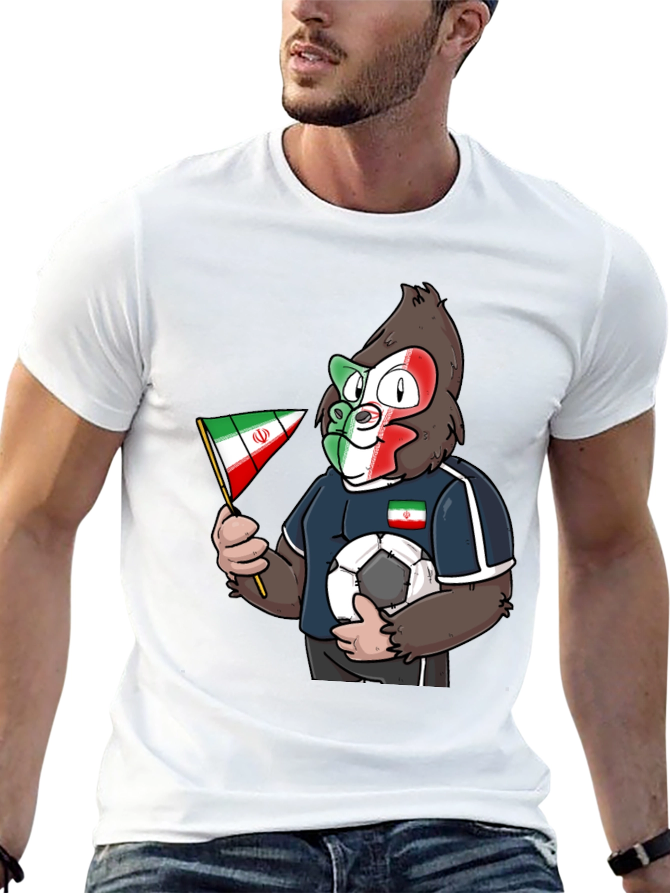 Camiseta Fútbol Irán - Diseño Original