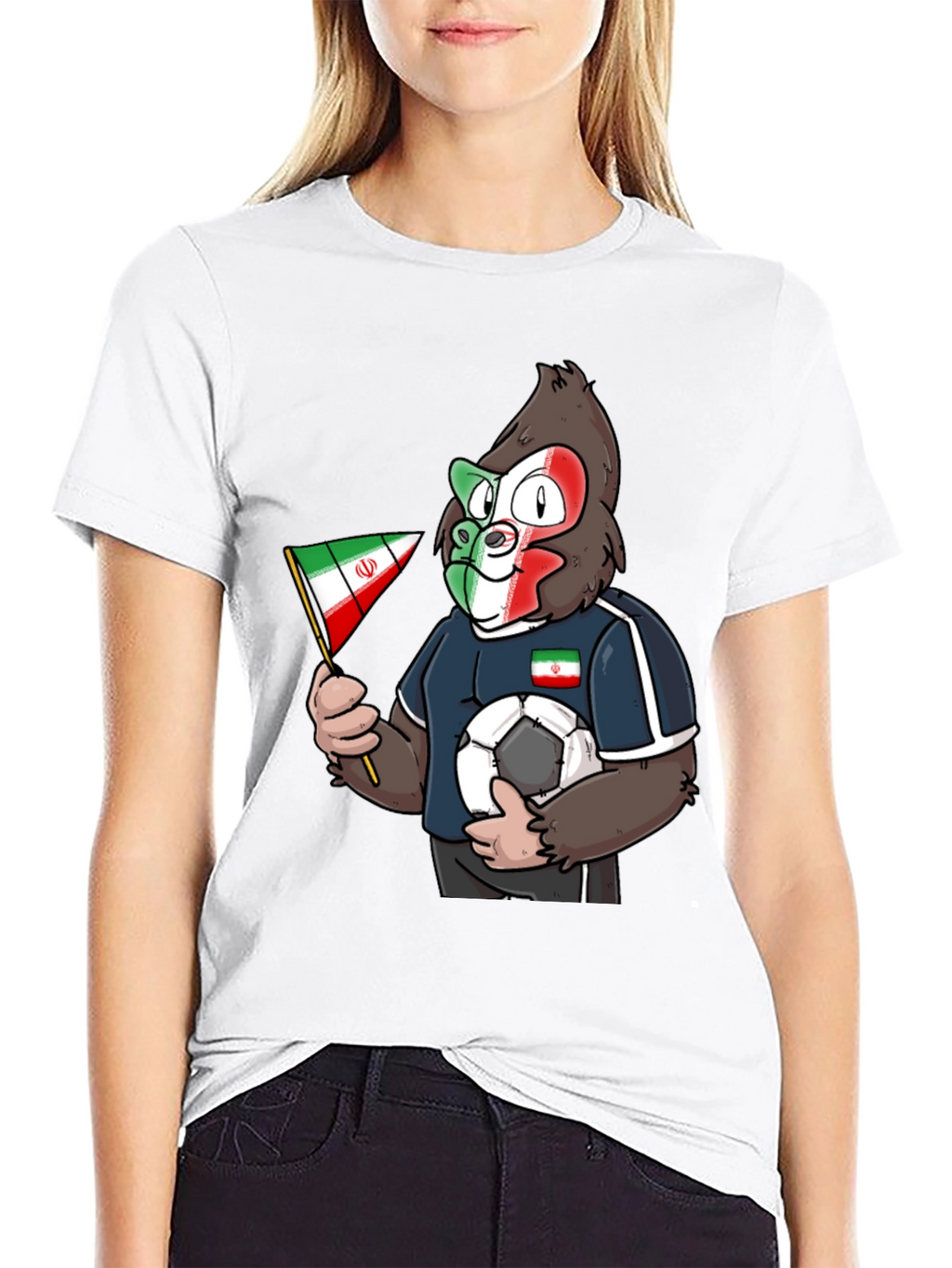 Camiseta Fútbol Irán - Diseño Original
