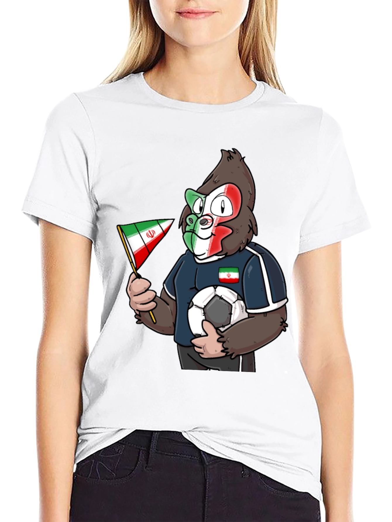Camiseta Fútbol Irán - Diseño Original
