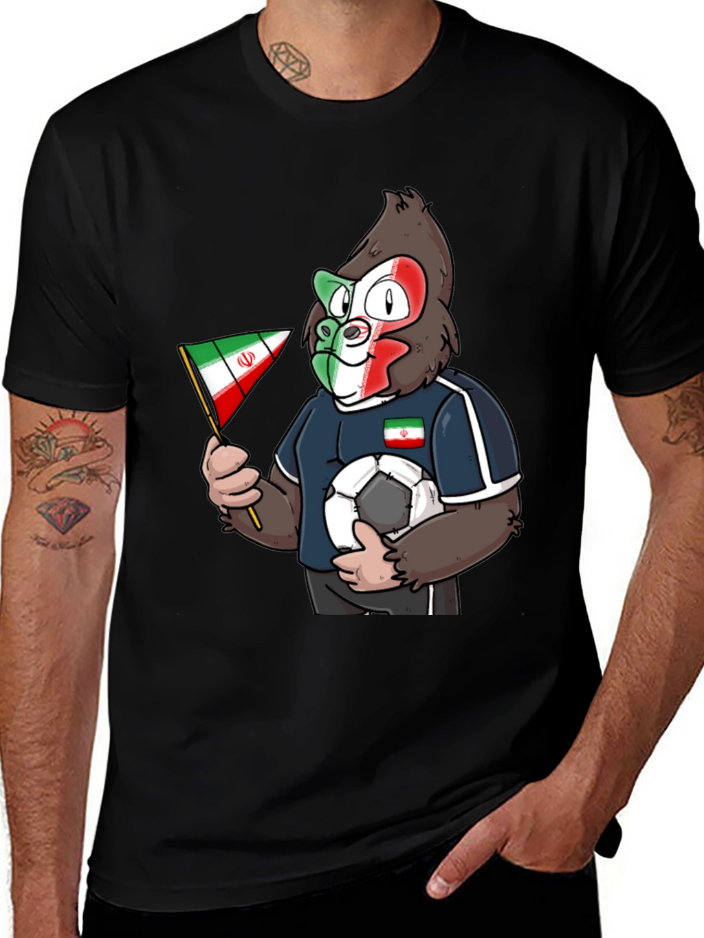 Camiseta Fútbol Irán - Diseño Original