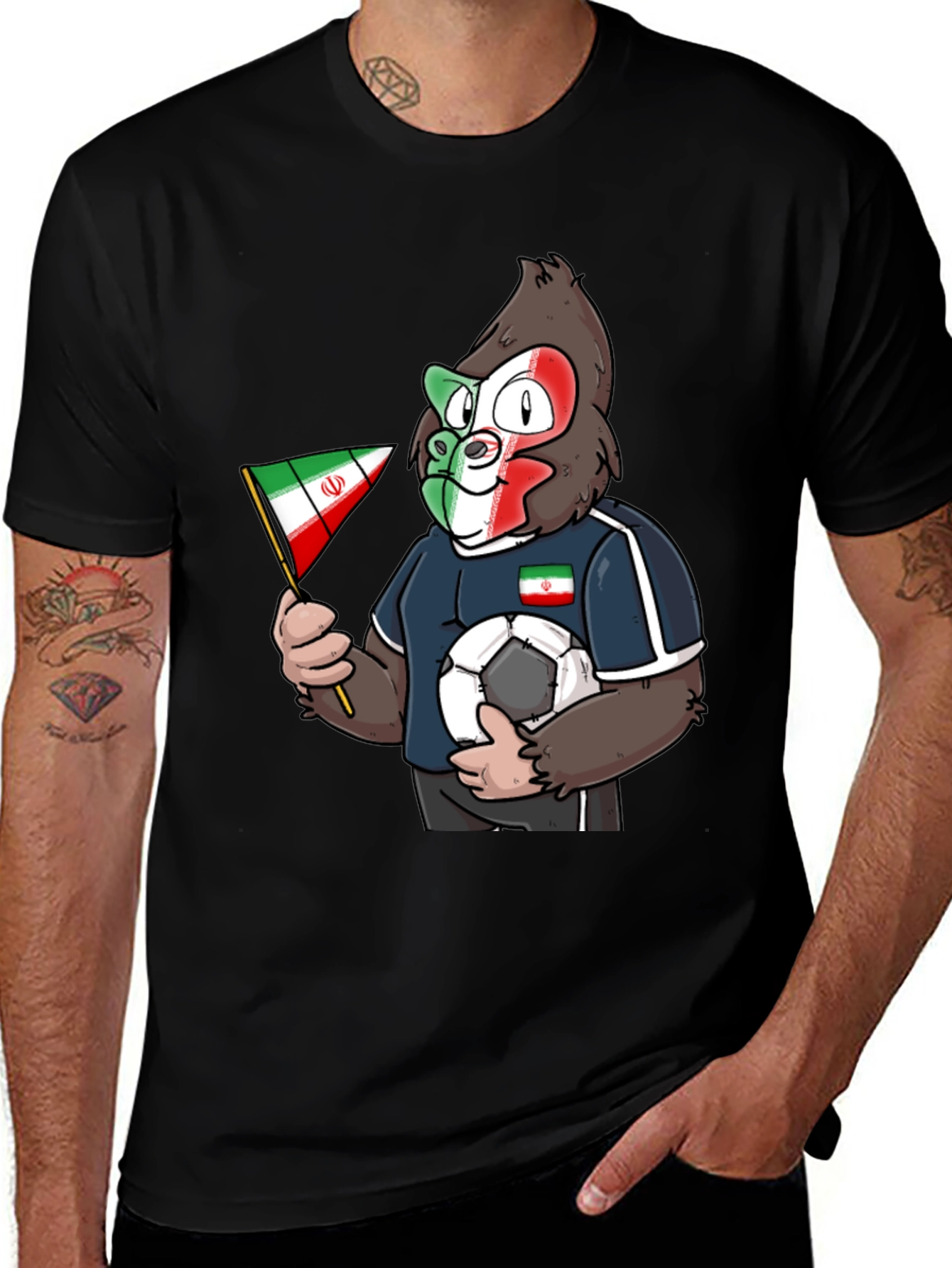 Camiseta Fútbol Irán - Diseño Original