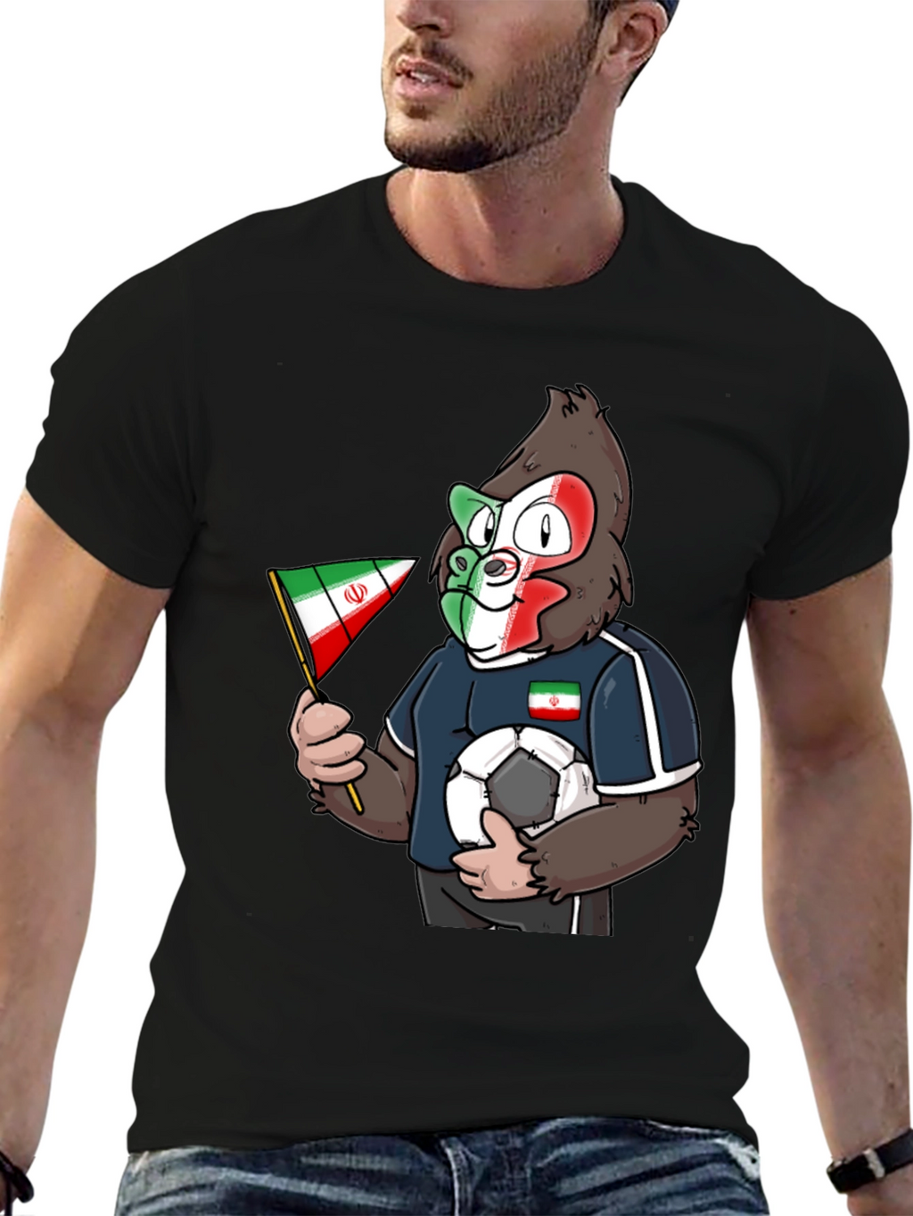 Camiseta Fútbol Irán - Diseño Original