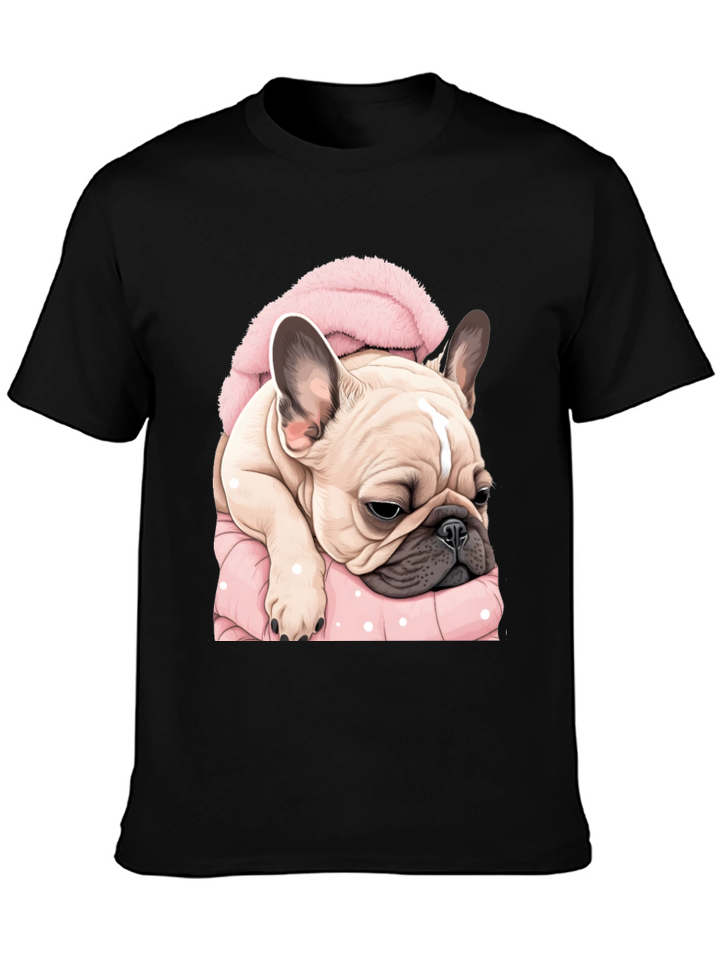 Camiseta Bulldog Francés Abrigado
