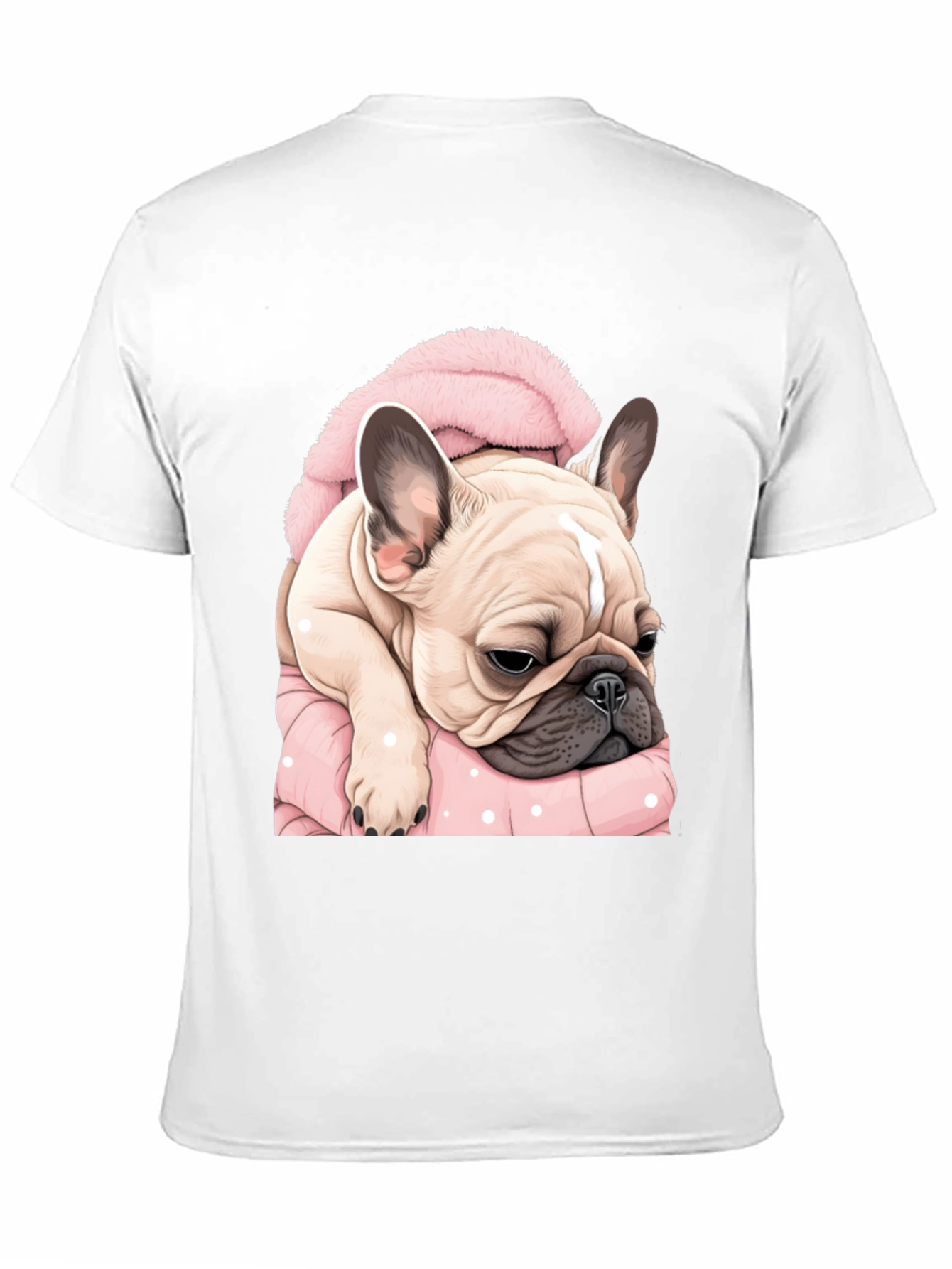 Camiseta Bulldog Francés Abrigado
