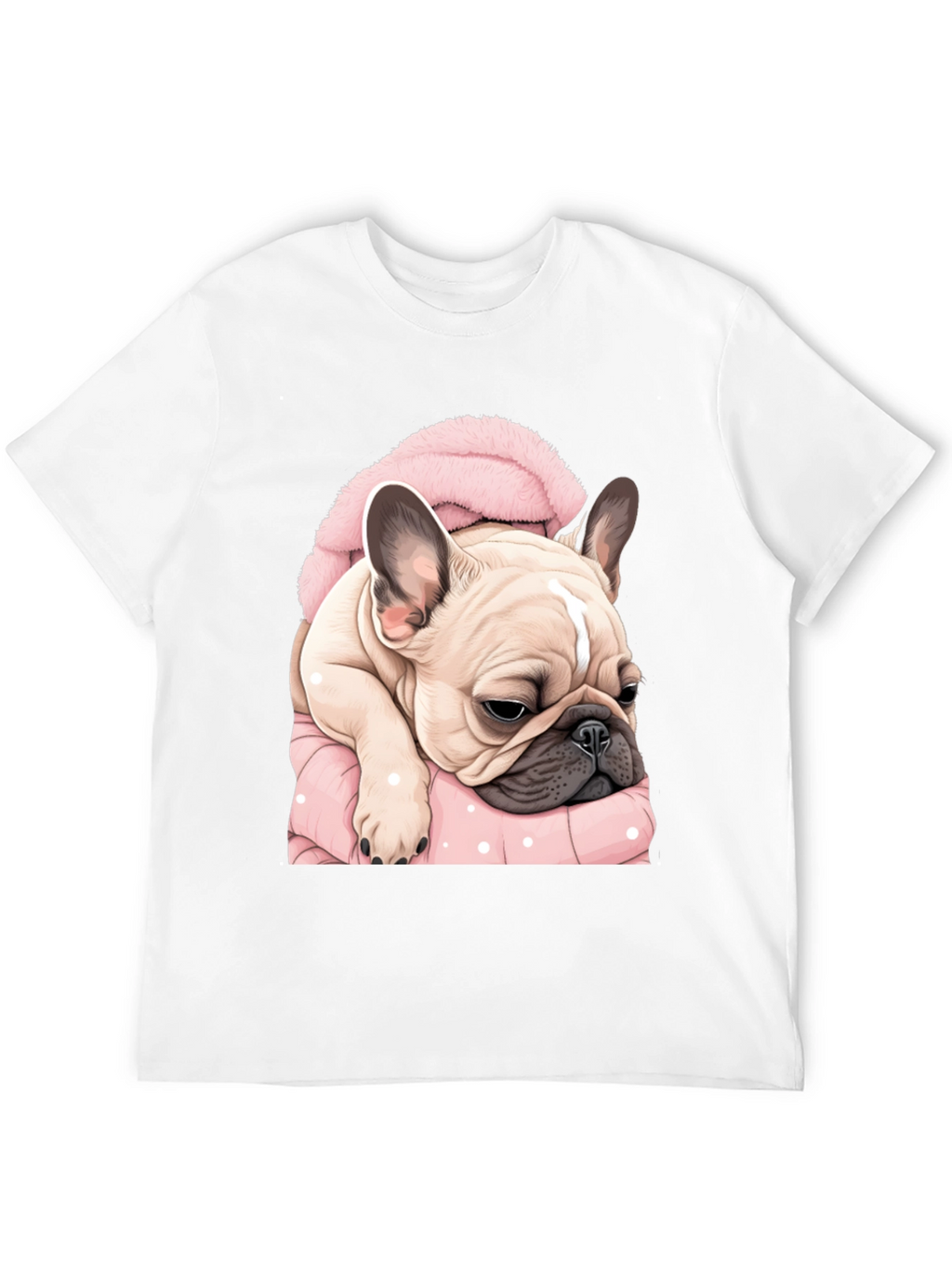 Camiseta Bulldog Francés Abrigado