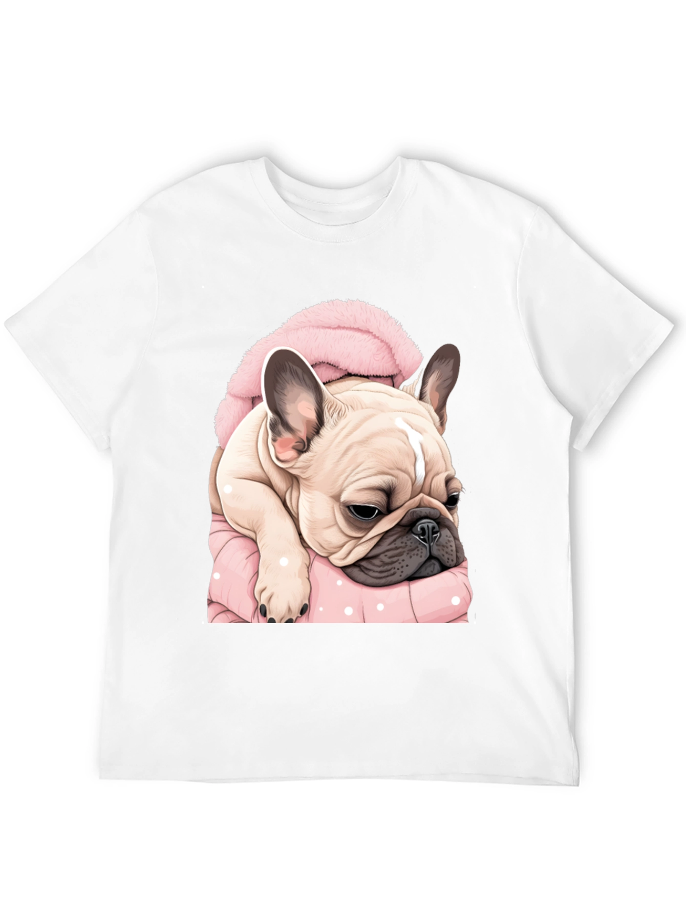 Camiseta Bulldog Francés Abrigado