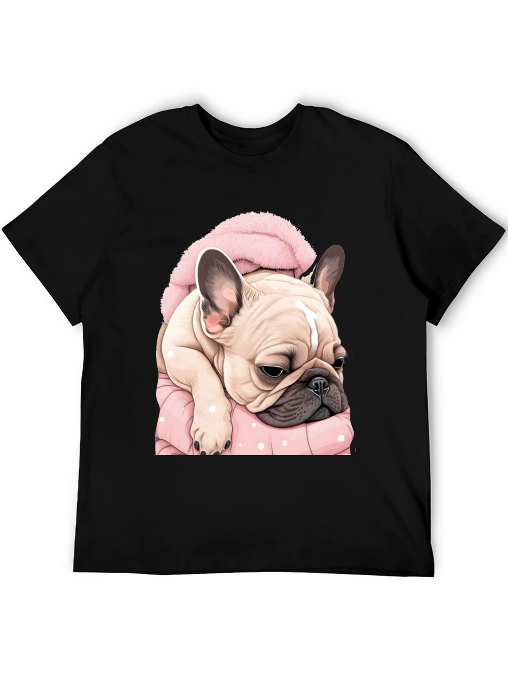 Camiseta Bulldog Francés Abrigado