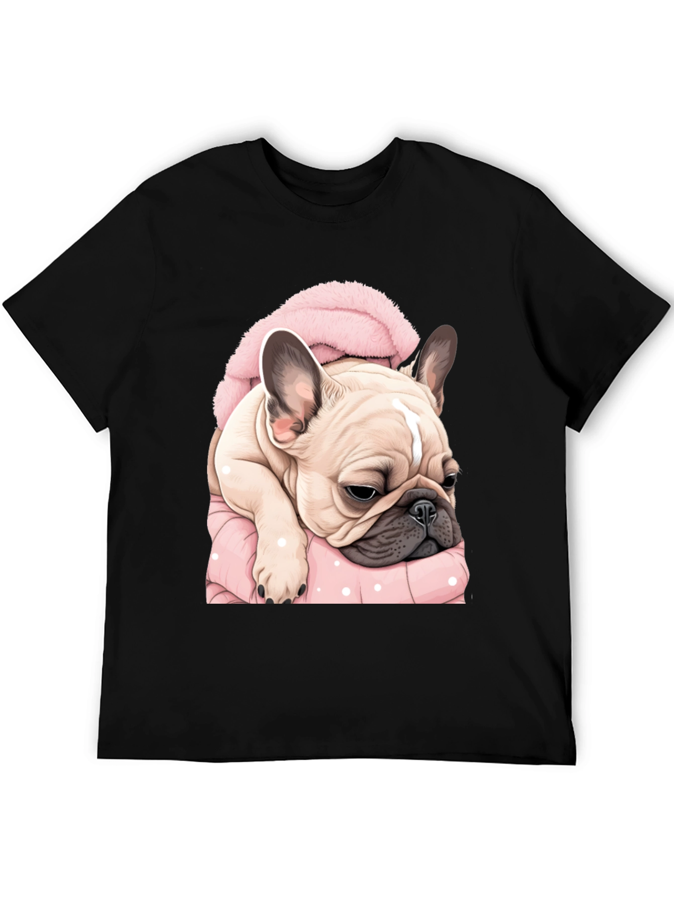 Camiseta Bulldog Francés Abrigado