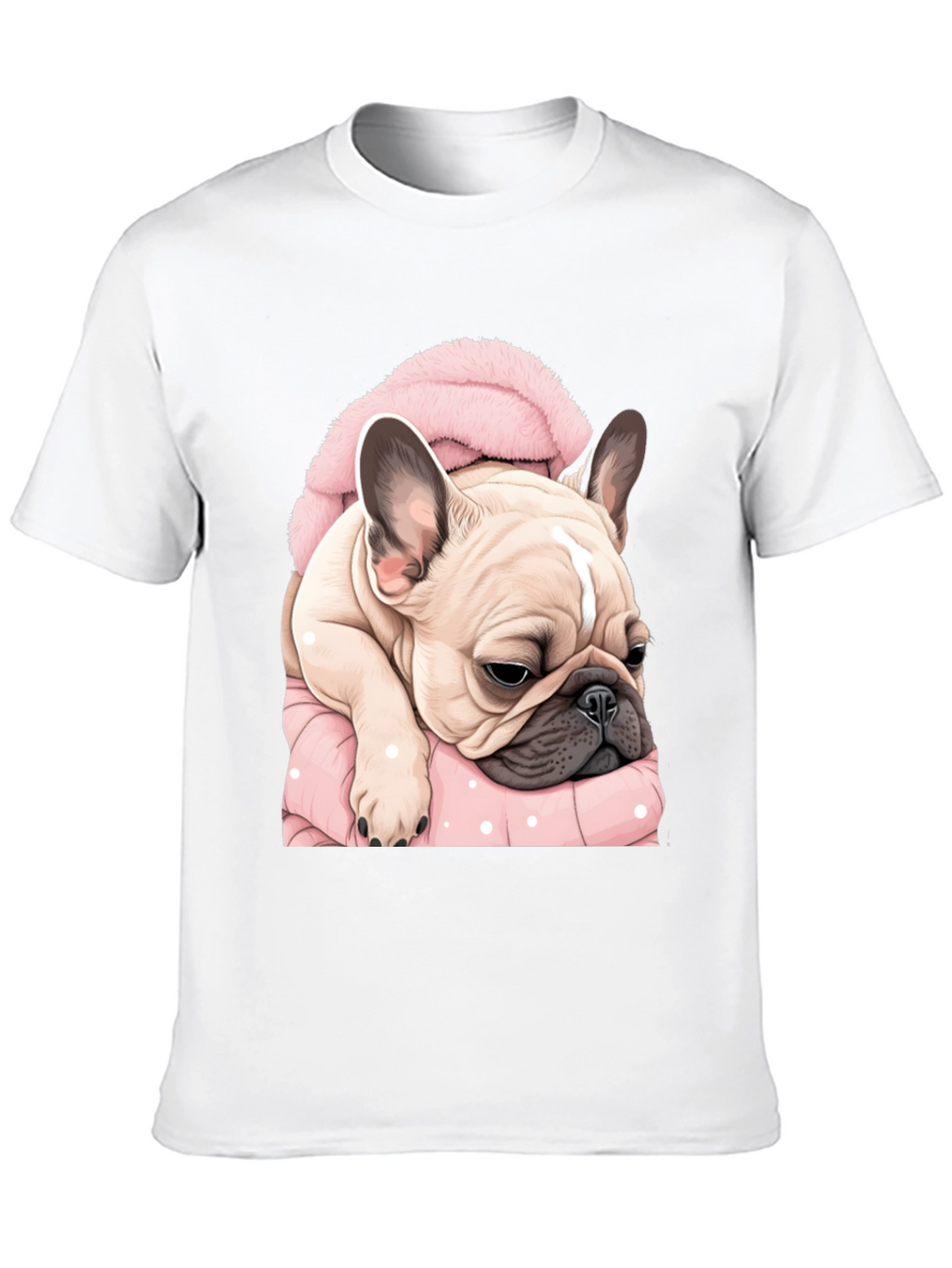 Camiseta Bulldog Francés Abrigado