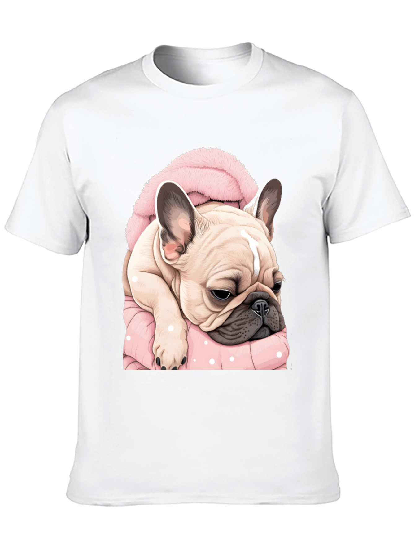 Camiseta Bulldog Francés Abrigado
