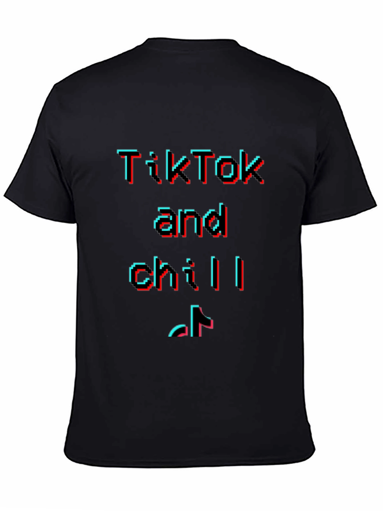 Camiseta Hombre TikTok and Chill - Diseño Retro