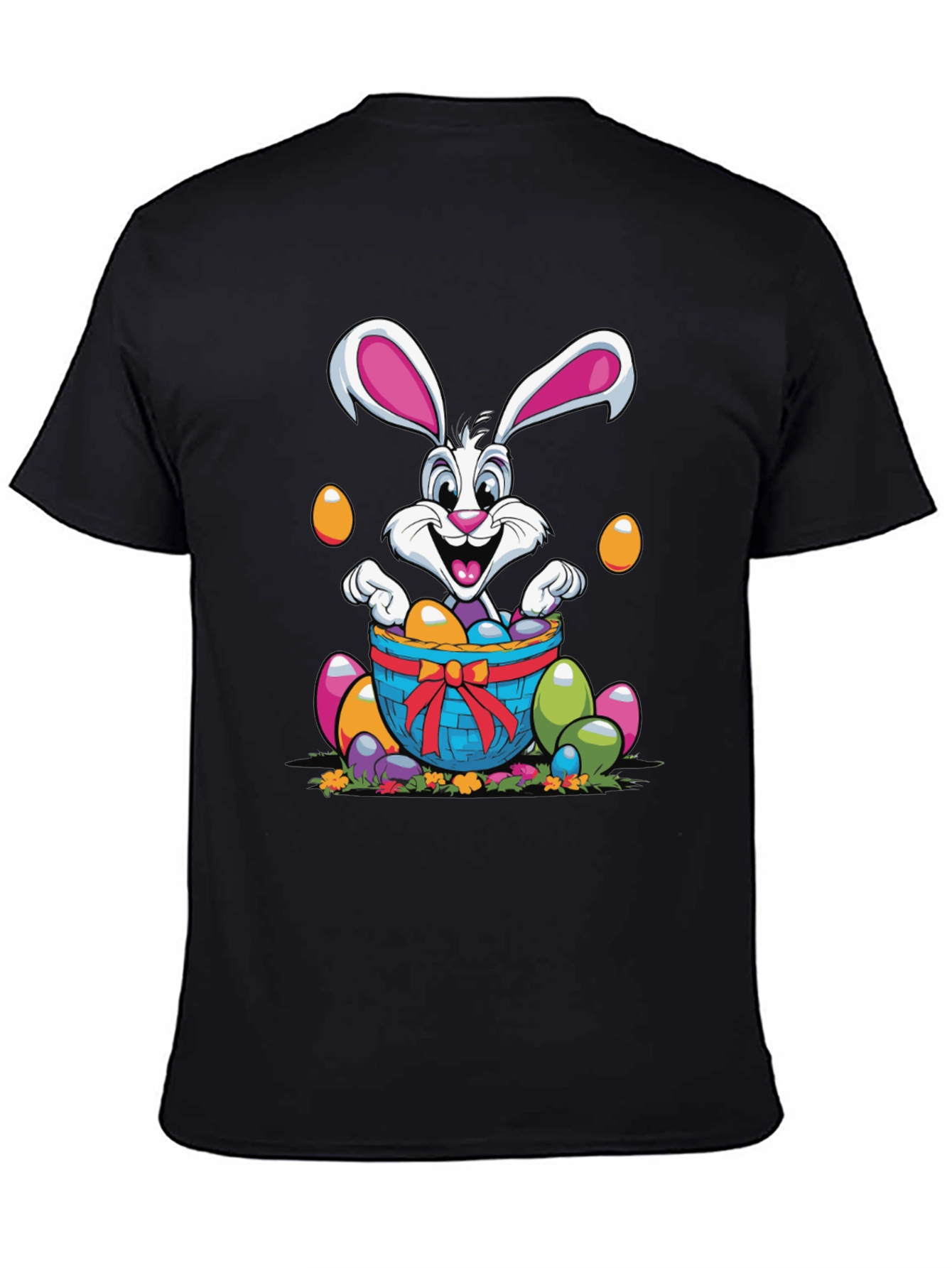 Camiseta Conejo de Pascua con Huevos