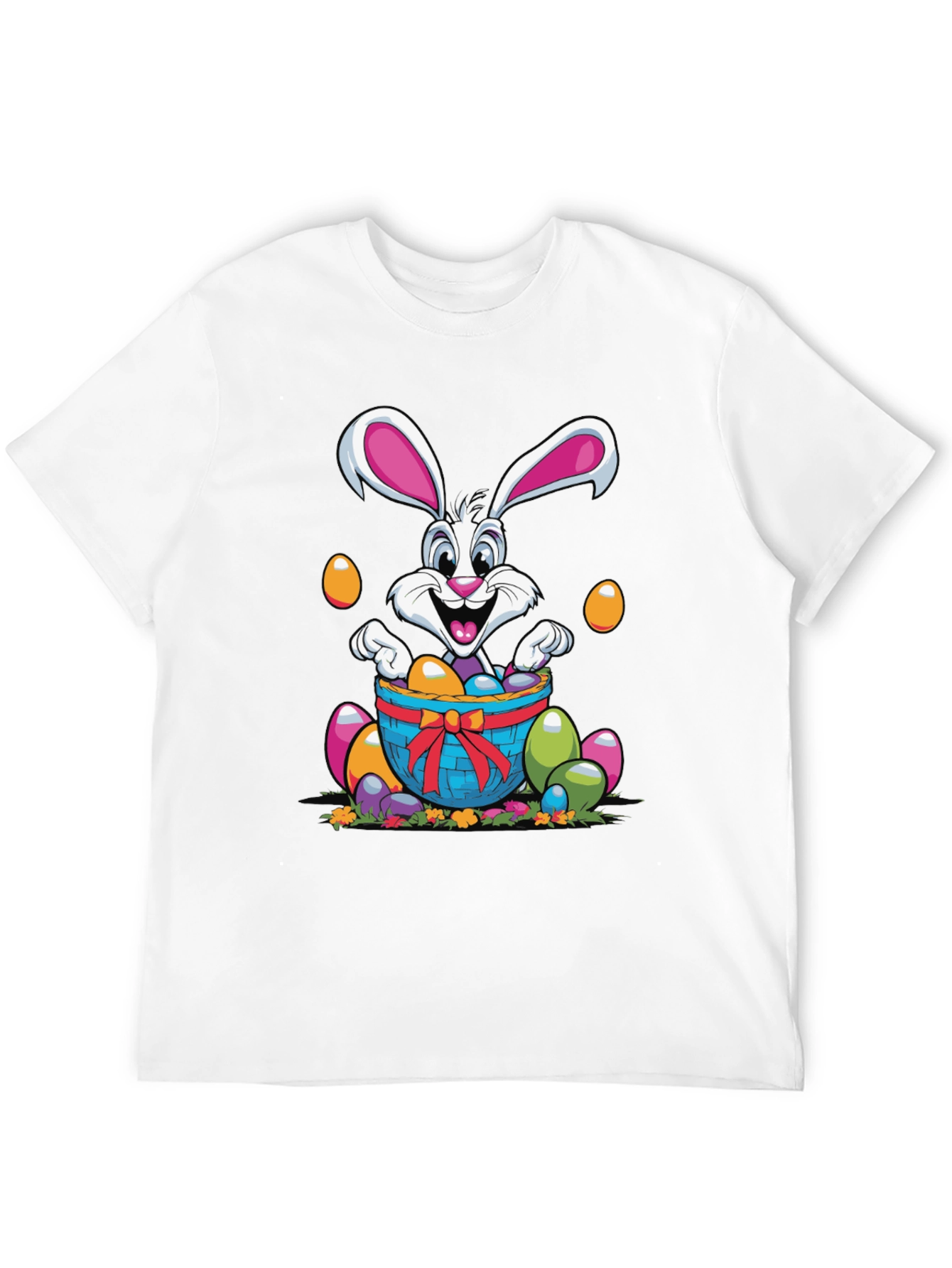 Camiseta Conejo de Pascua con Huevos