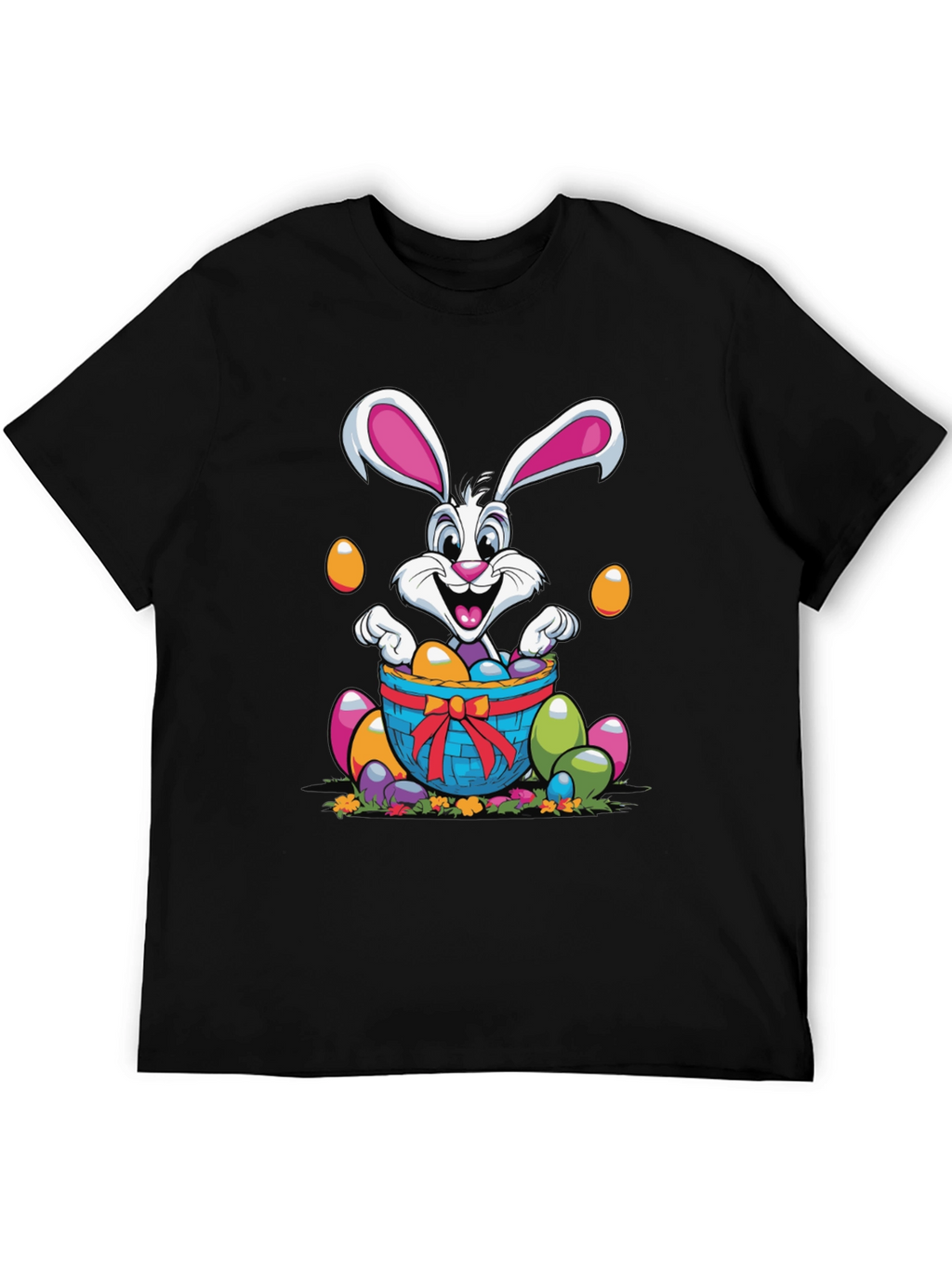 Camiseta Conejo de Pascua con Huevos
