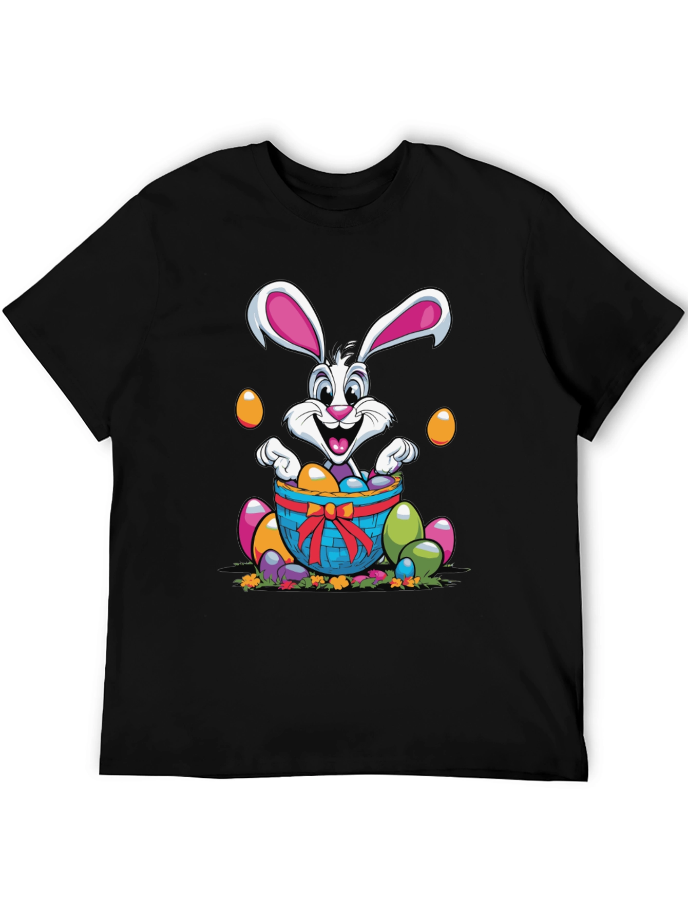 Camiseta Conejo de Pascua con Huevos