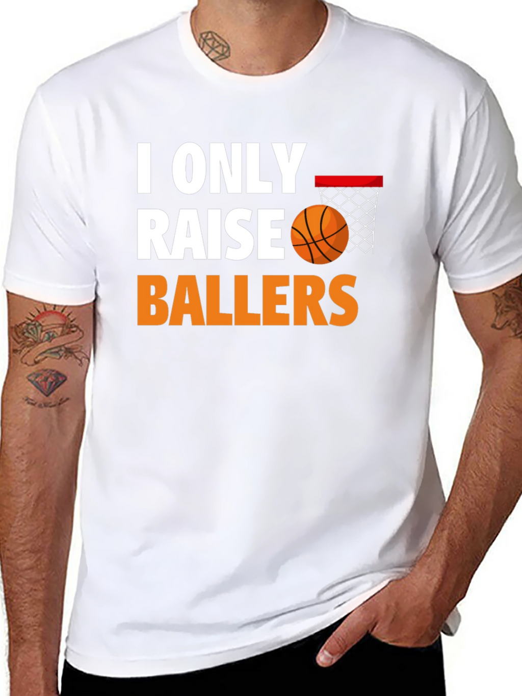 Camiseta Baloncesto I Only Raise Ballers