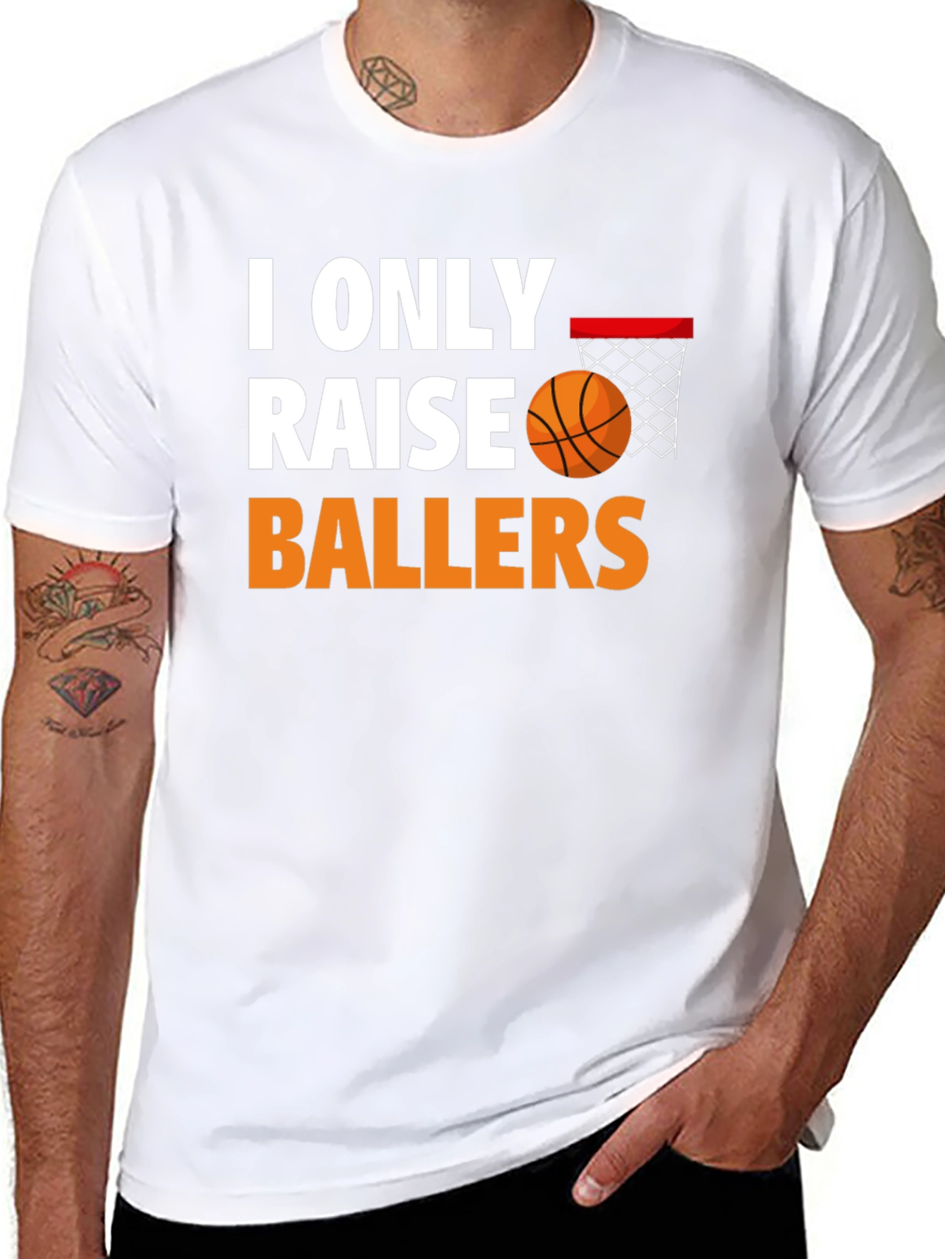 Camiseta Baloncesto I Only Raise Ballers