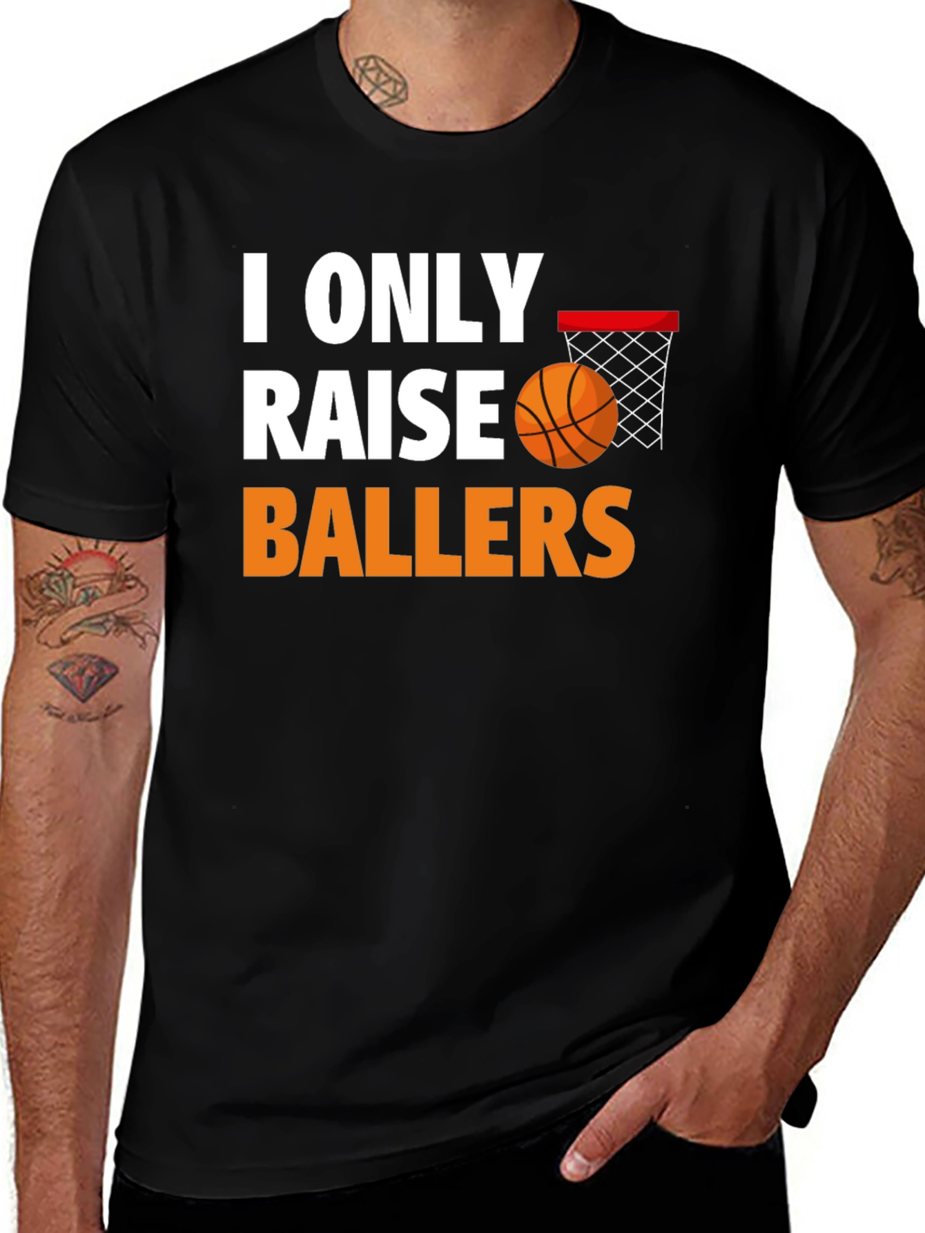 Camiseta Baloncesto I Only Raise Ballers