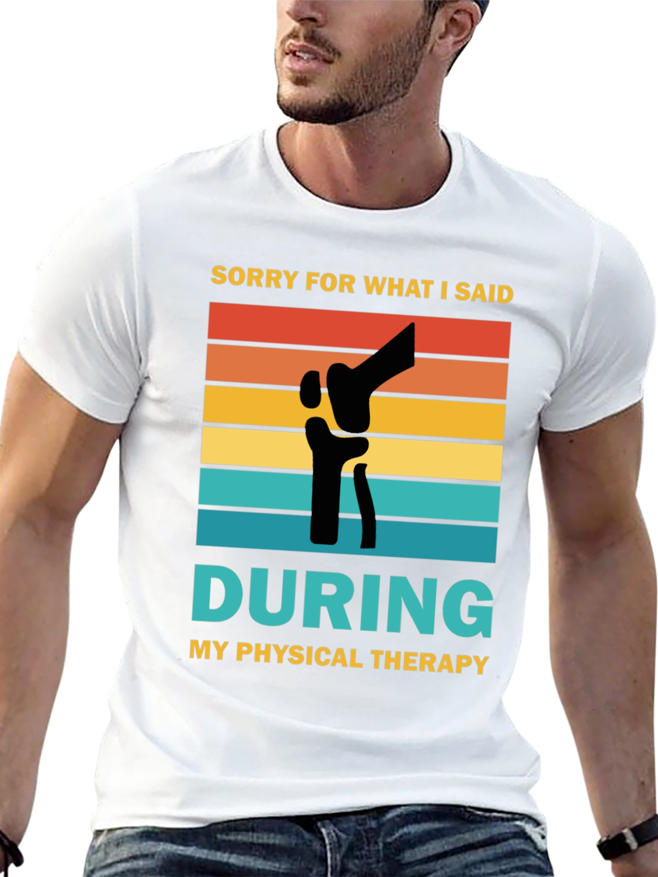 Camiseta de terapia física Lo siento por lo que dije